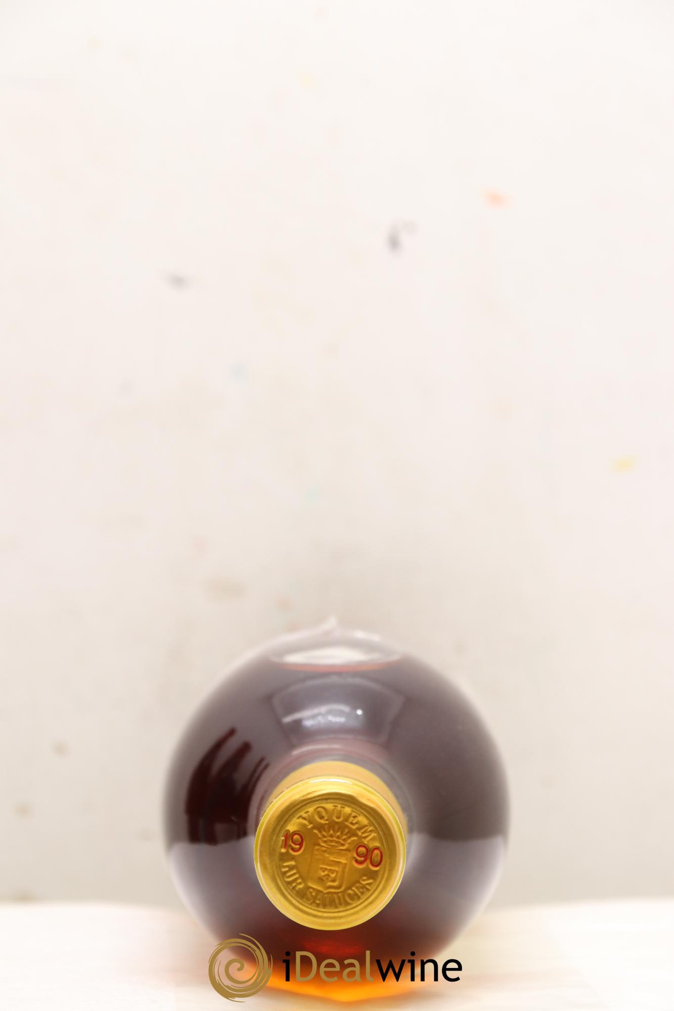 Château d' Yquem 1er Cru Classé Supérieur 1990 - Lotto di 3 bottiglie - 1