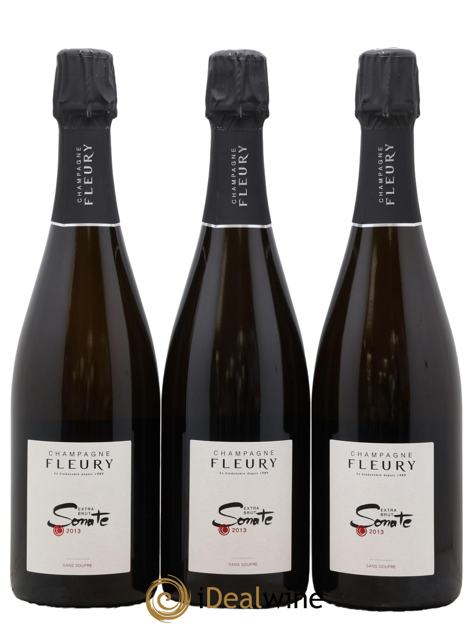 Sonate Extra-Brut Fleury 2013 - Lot de 3 bouteilles - 0