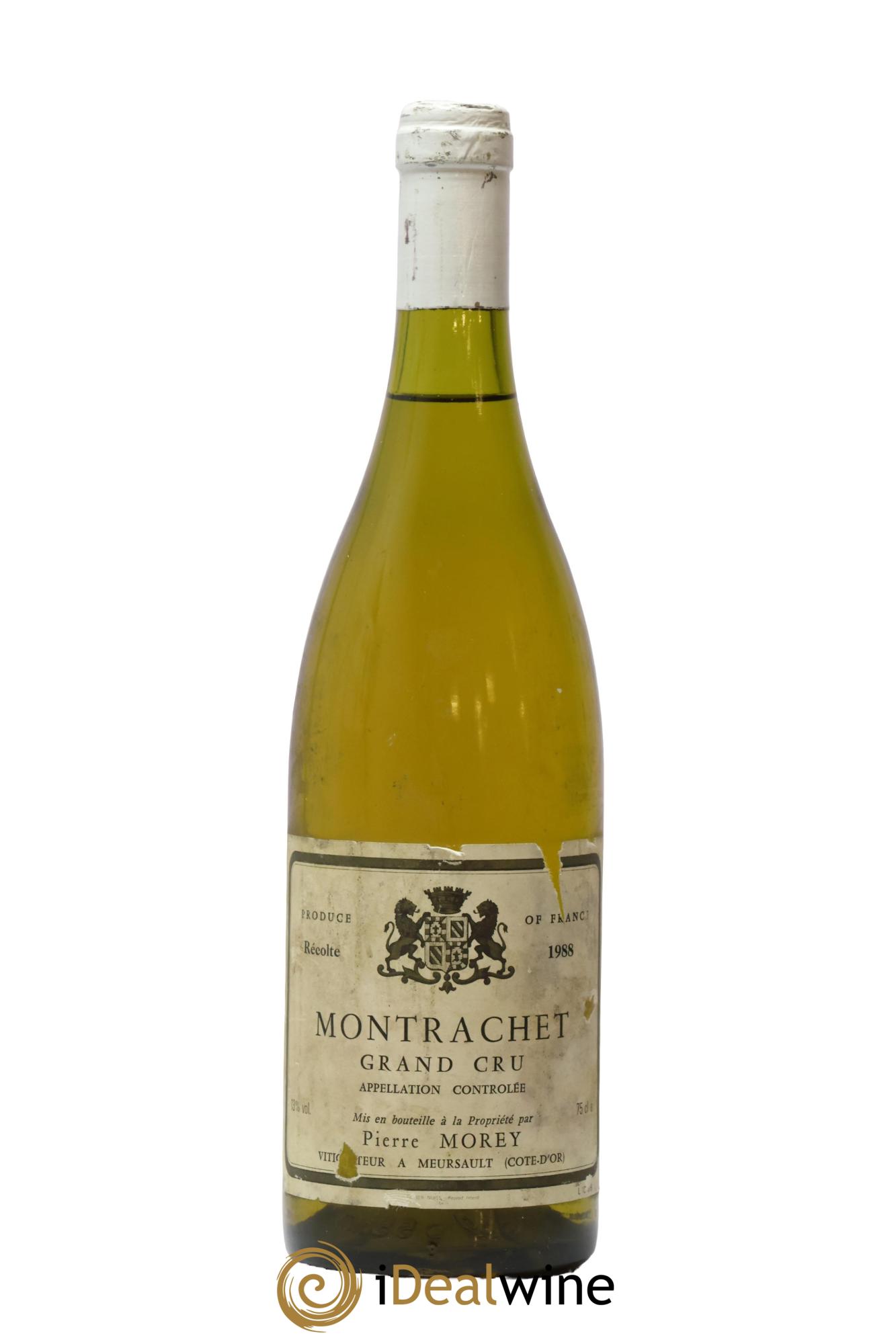 Montrachet Grand Cru Pierre Morey (Domaine) 1988 - Posten von 1 Flasche - 0