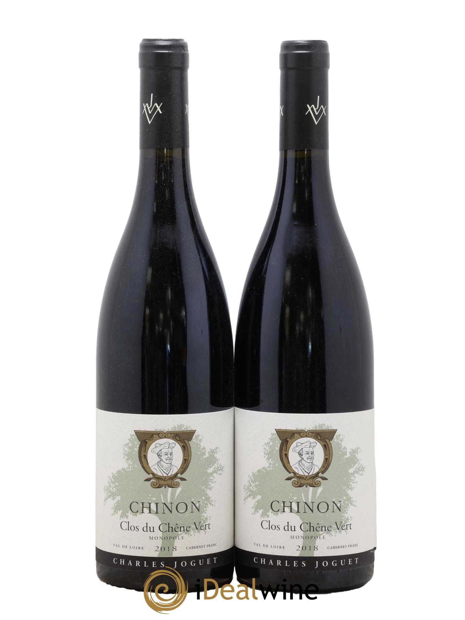 Chinon Clos du Chêne Vert Charles Joguet 2018 - Posten von 2 Flaschen - 0