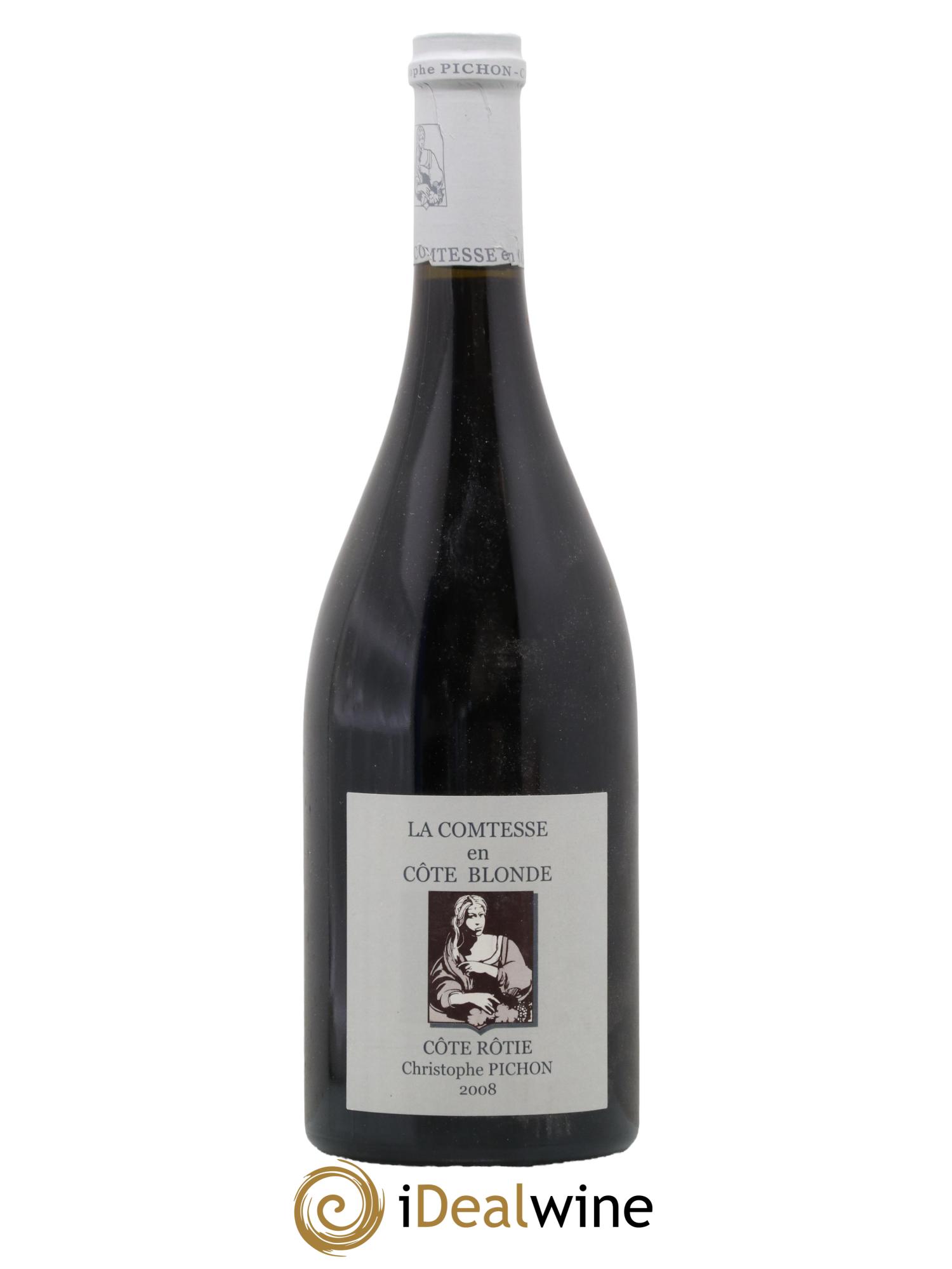 Côte-Rôtie La Comtesse en Côte Blonde Christophe Pichon (Domaine) 2008 - Lot de 1 bouteille - 0