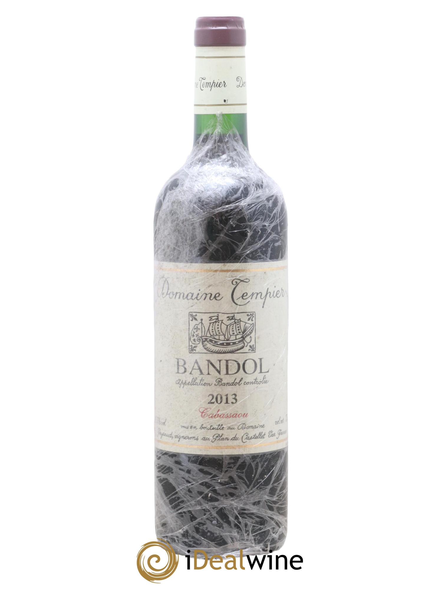 Bandol Domaine Tempier Cuvée Cabassaou Famille Peyraud 2013 - Lot de 1 bouteille - 0