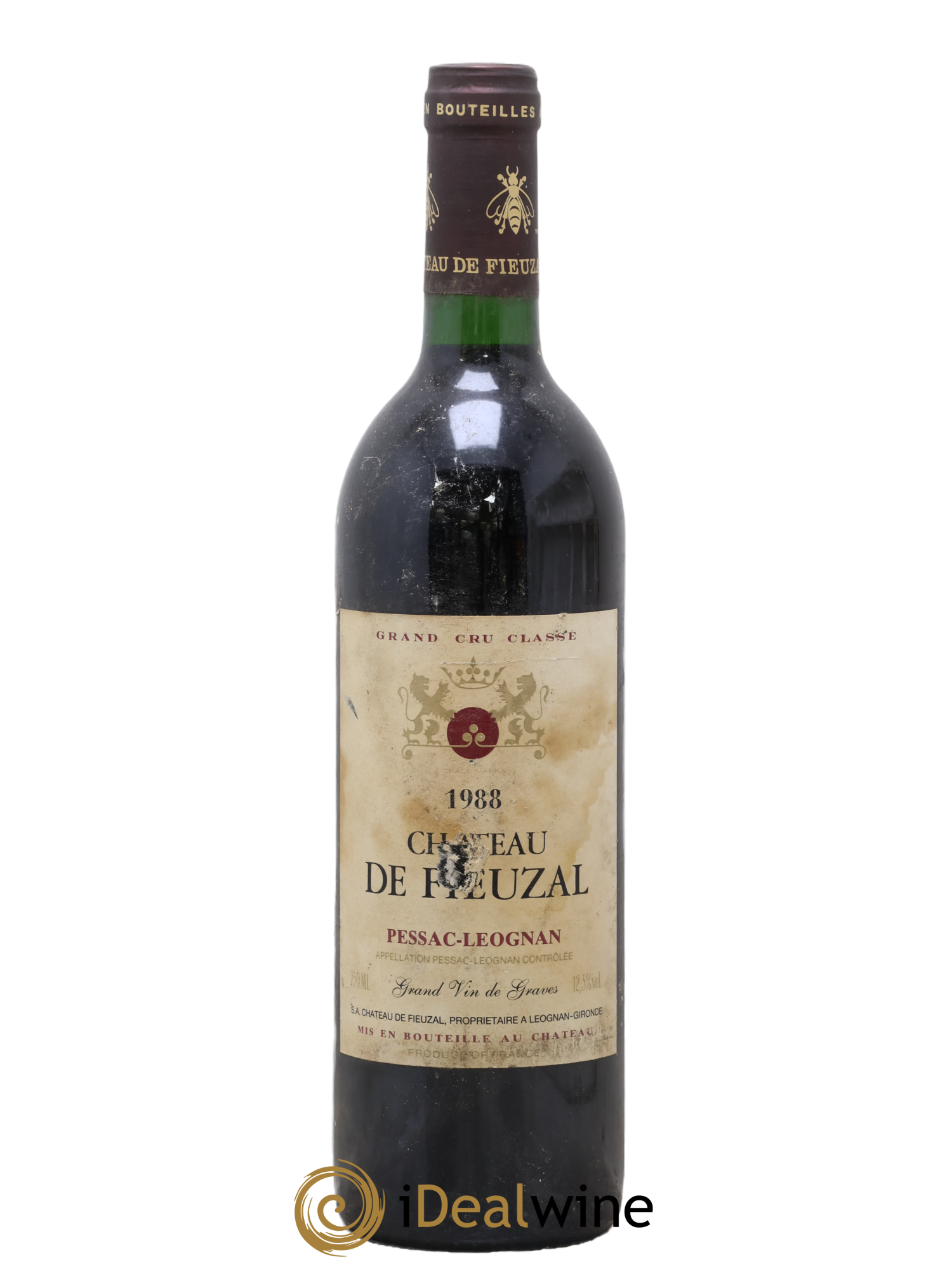 Château de Fieuzal Cru Classé de Graves 1988 - Lot of 1 bottle - 0