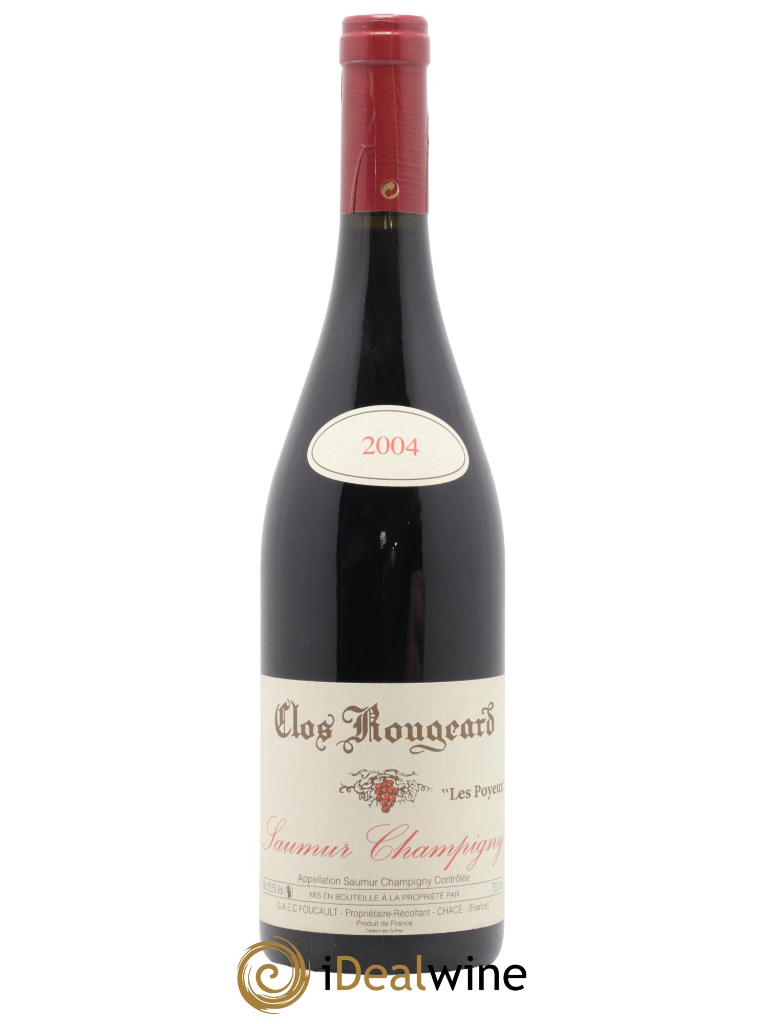 Saumur-Champigny Les Poyeux Clos Rougeard 2004 - Lot de 1 bouteille - 0