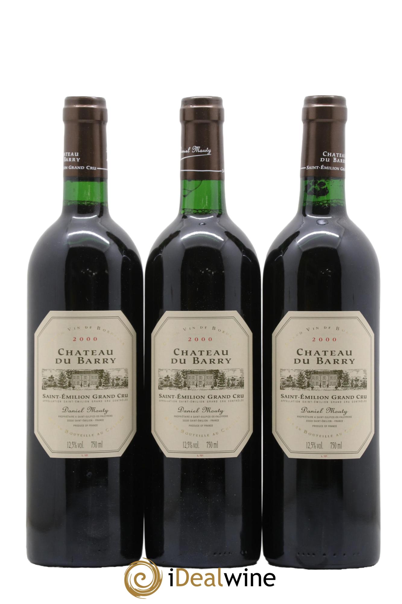Saint-Émilion Grand Cru Château du Barry 2000 - Lot of 12 bottles - 3