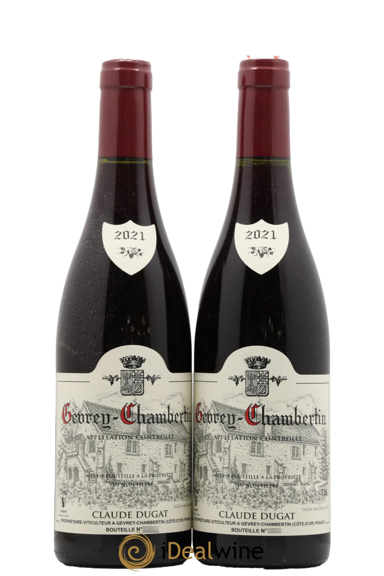 Gevrey-Chambertin Claude Dugat 2021 - Posten von 2 Flaschen - 0