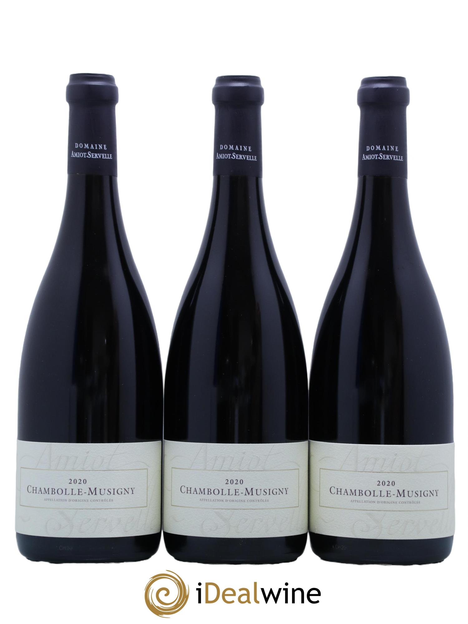 Chambolle-Musigny Amiot-Servelle 2020 - Lotto di 3 bottiglie - 0