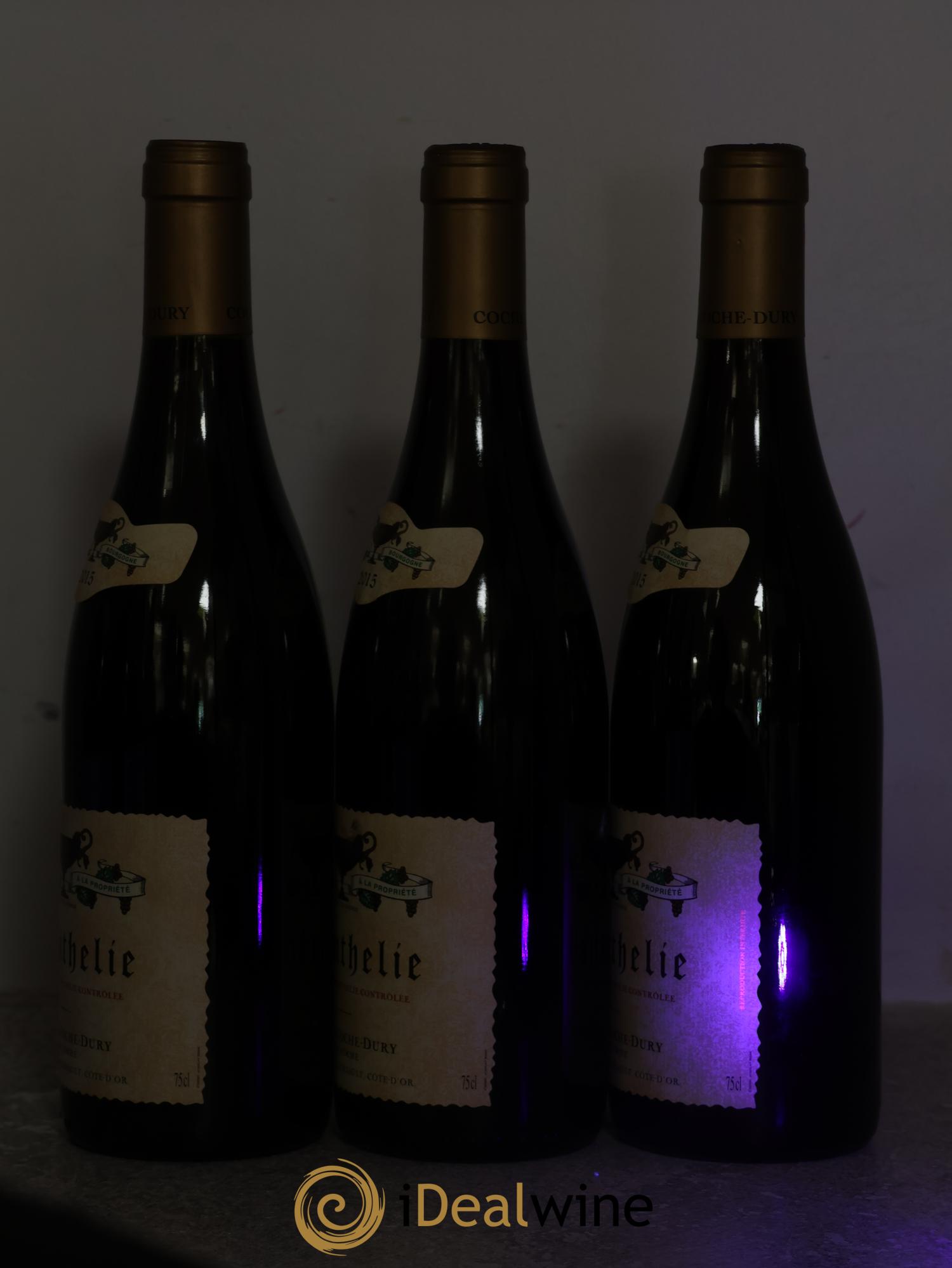 Monthélie Coche Dury (Domaine) 2015 - Lotto di 3 bottiglie - 1
