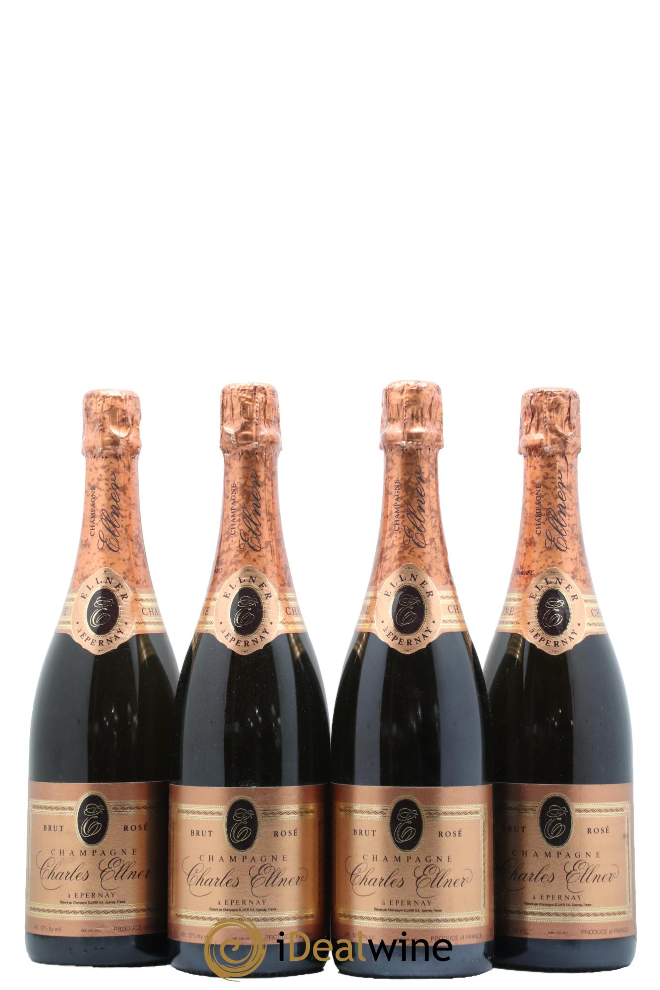 Champagne - Charles Ellner - Lot de 4 bouteilles - 0