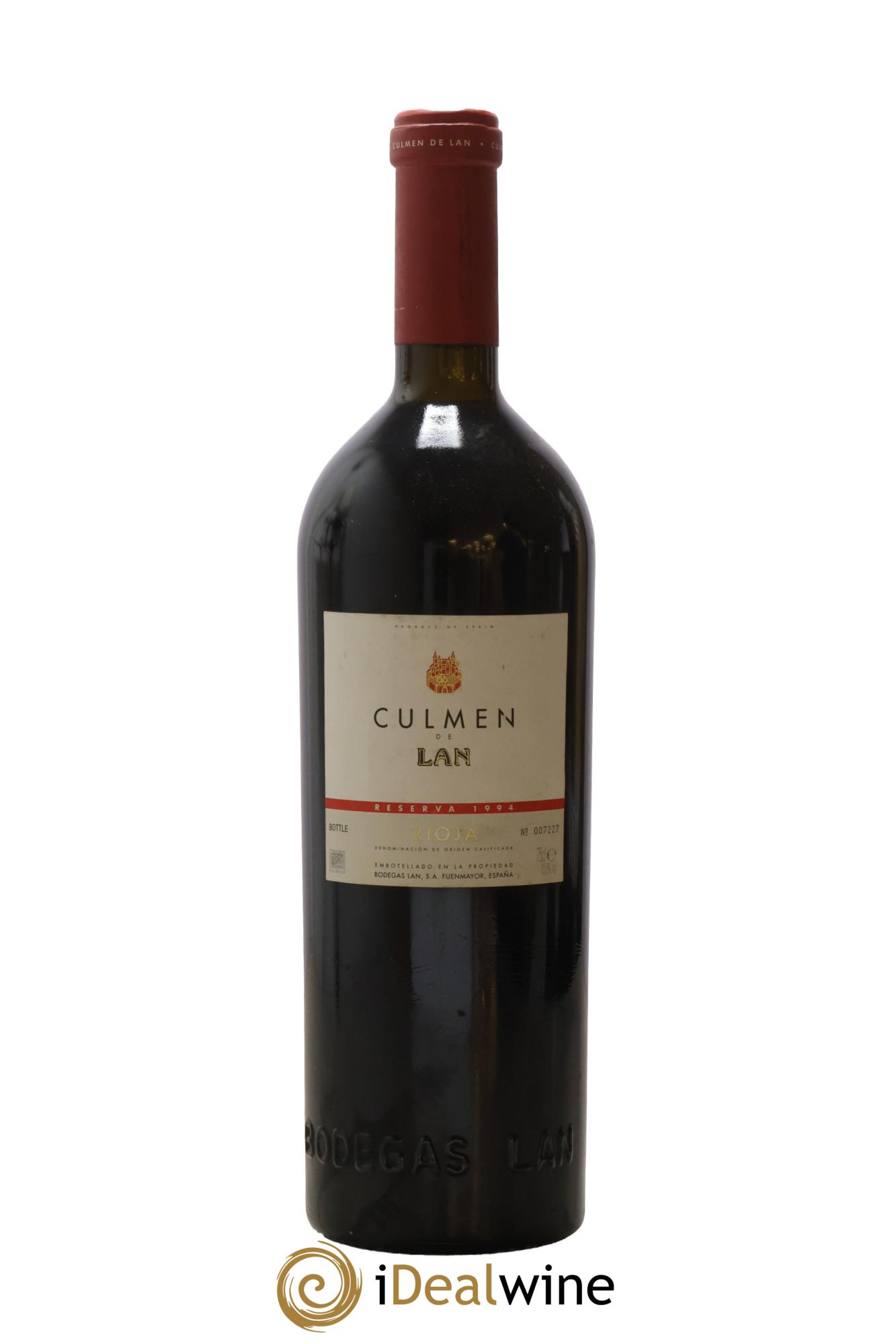 Rioja DOCA Reserva Culmen De Lan 1994 - Lot of 1 bottle - 0