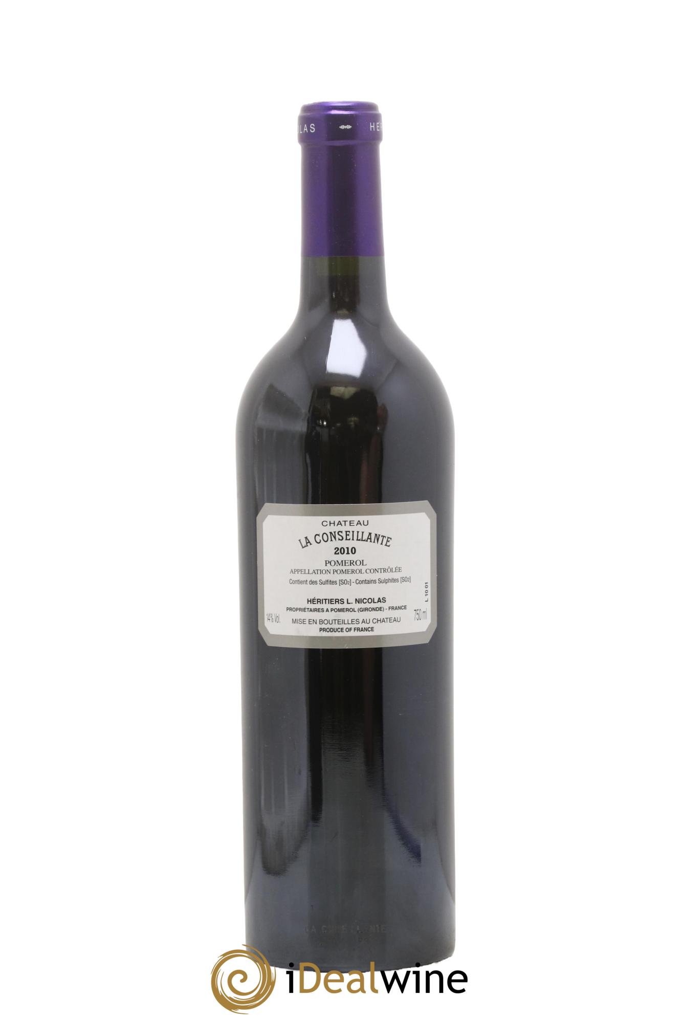 Château la Conseillante 2010 - Lotto di 1 bottiglia - 1