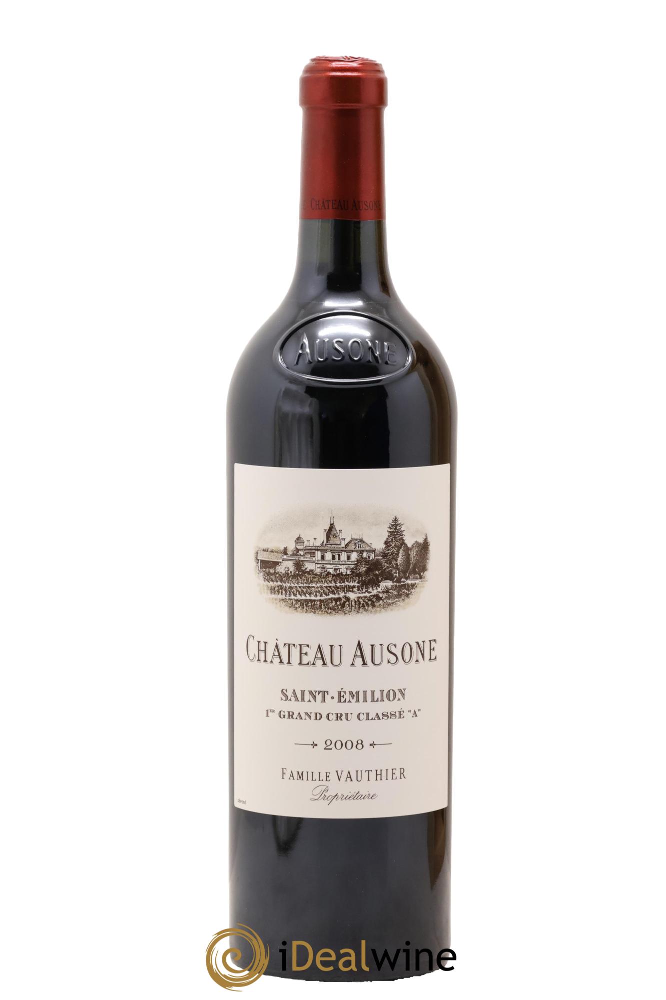 Château Ausone 1er Grand Cru Classé A 2008 - Lot de 1 bouteille - 1