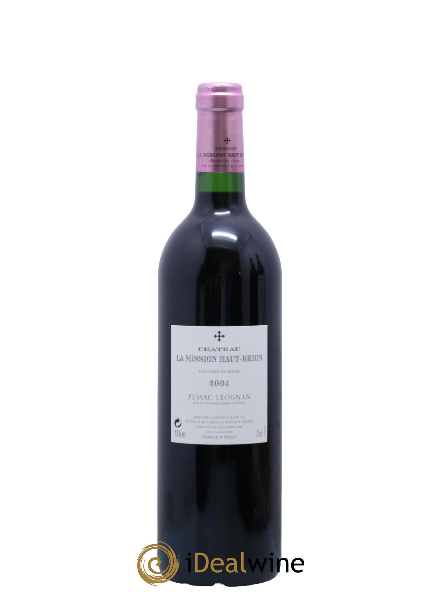 Château la Mission Haut-Brion Cru Classé de Graves 2004 - Lot of 1 bottle - 2