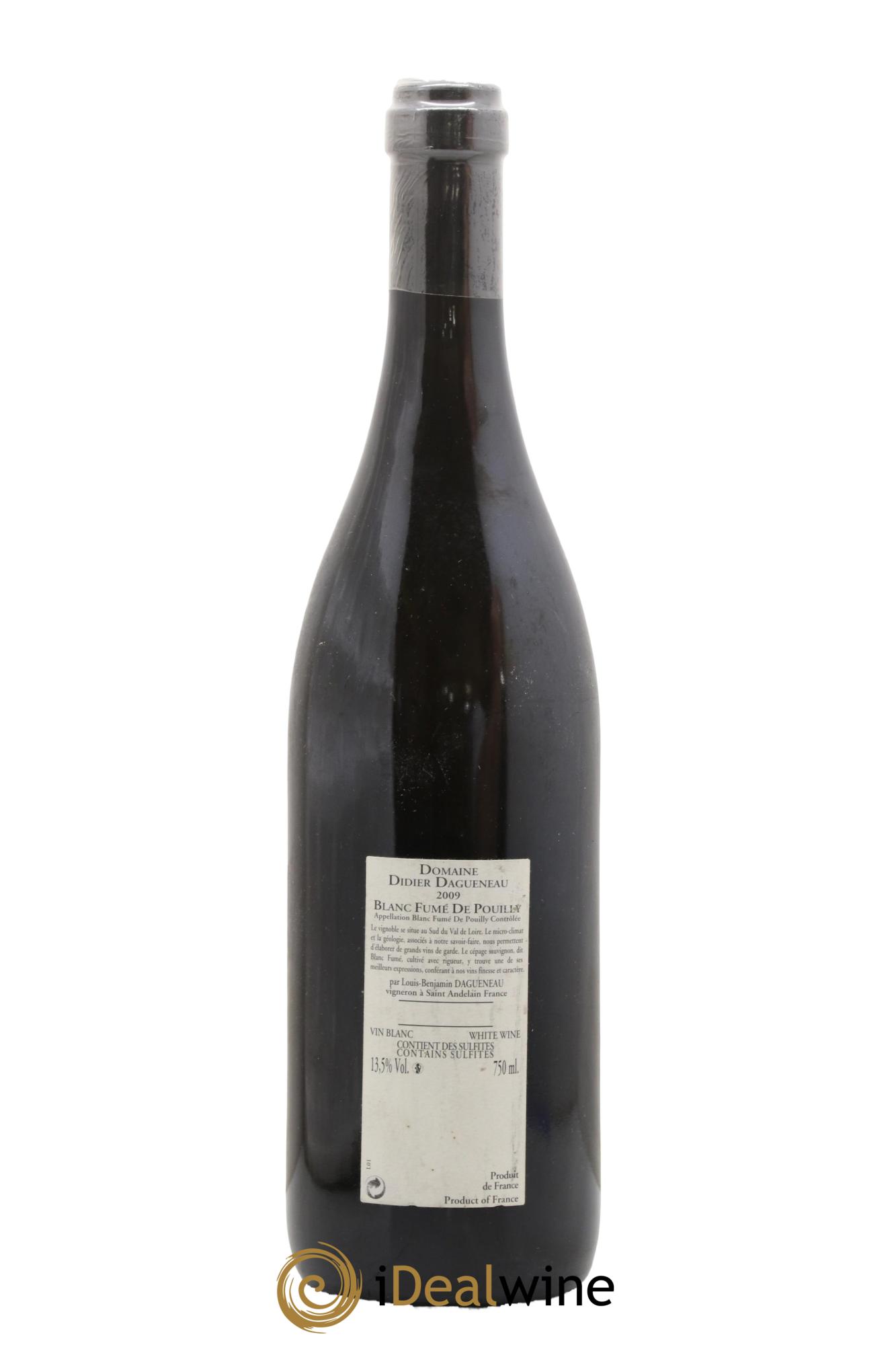 Pouilly-Fumé Buisson Renard Dagueneau (Domaine Didier - Louis-Benjamin) 2009 - Lotto di 1 bottiglia - 1