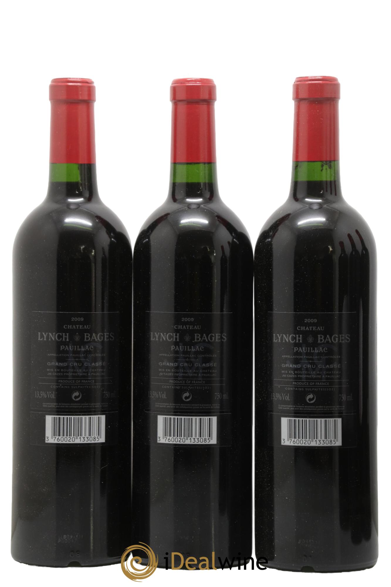 Château Lynch Bages 5ème Grand Cru Classé 2009 - Lotto di 6 bottiglie - 2