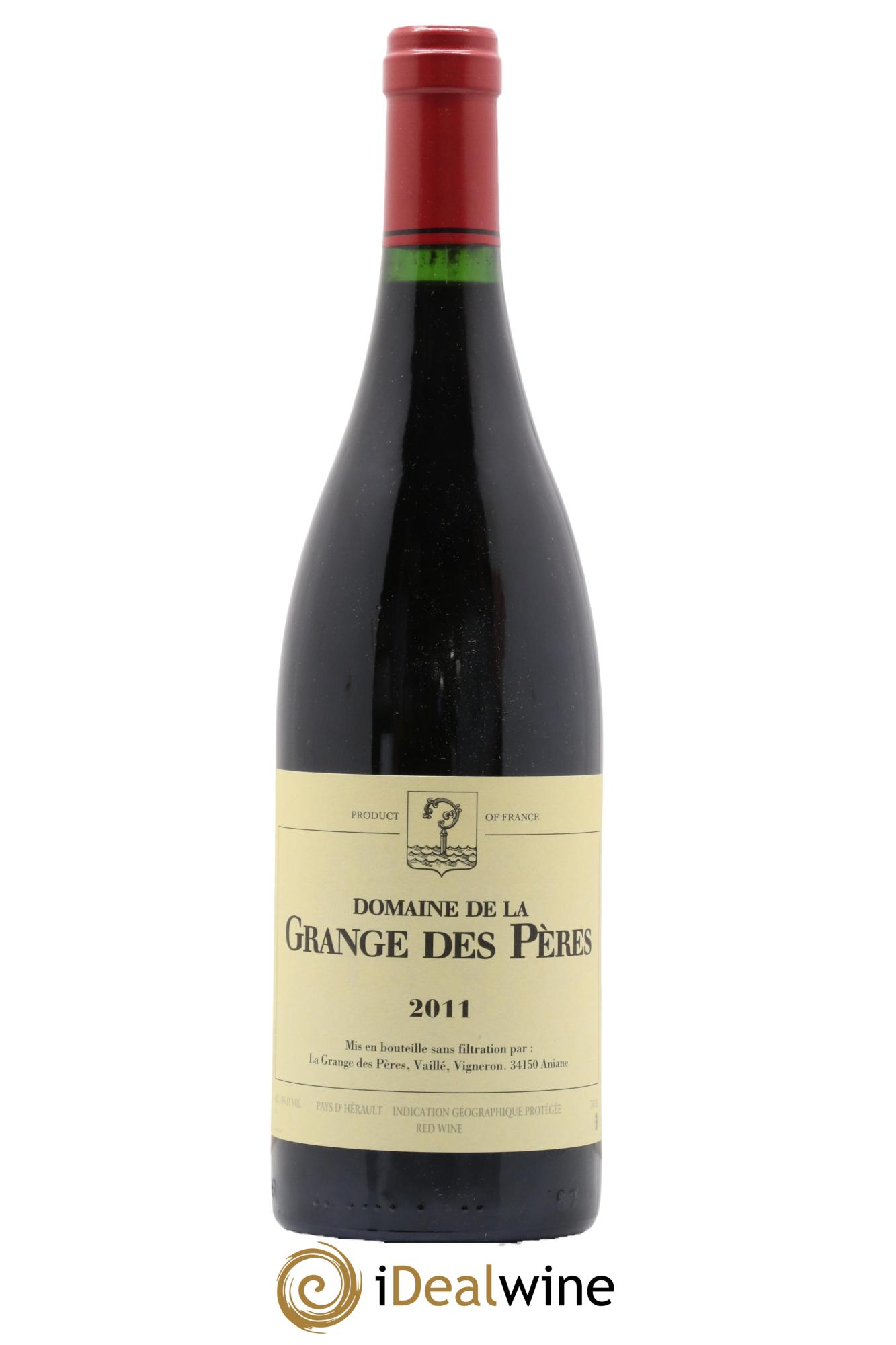 Pays d'Hérault Grange des Pères Laurent Vaillé 2011 - Lot de 1 bouteille - 0
