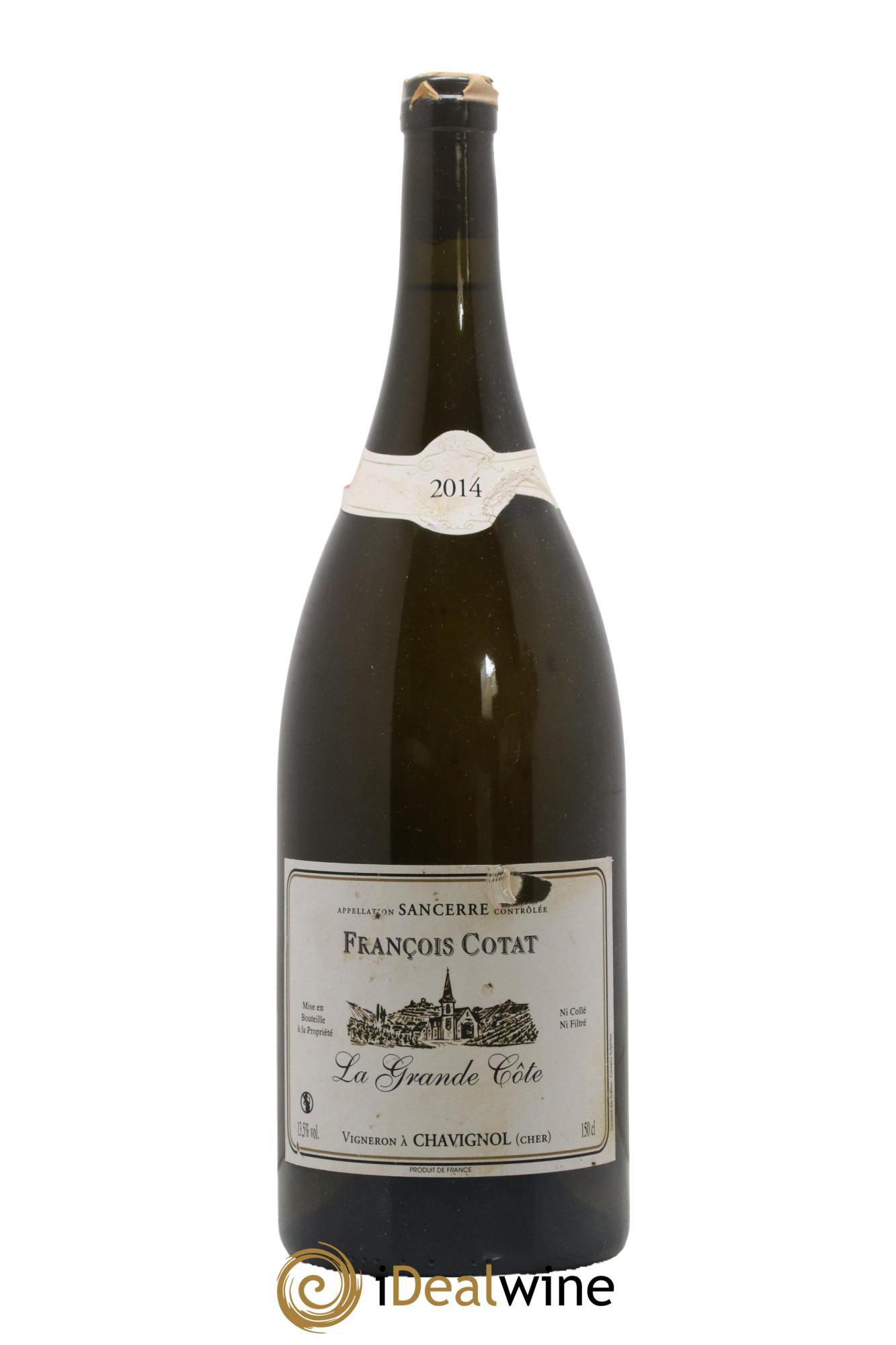 Sancerre La Grande Côte François Cotat 2014 - Lot de 1 magnum - 0