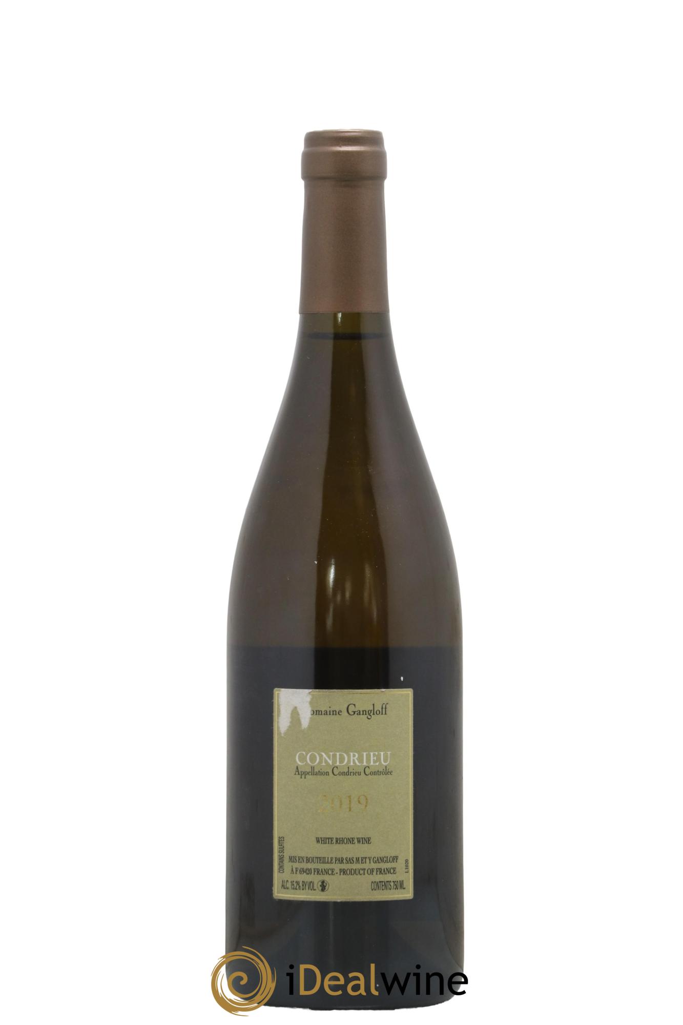 Condrieu Domaine Gangloff (Domaine) 2019 - Lot de 1 bouteille - 1