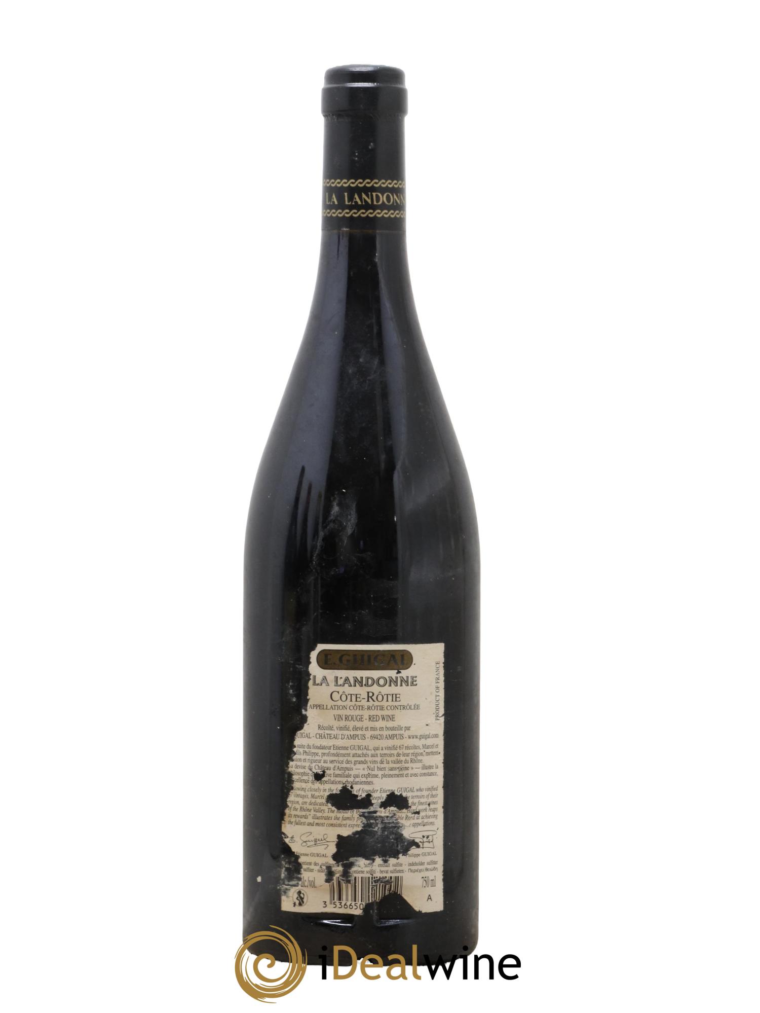 Côte-Rôtie La Landonne Guigal 2006 - Lot de 1 bouteille - 1