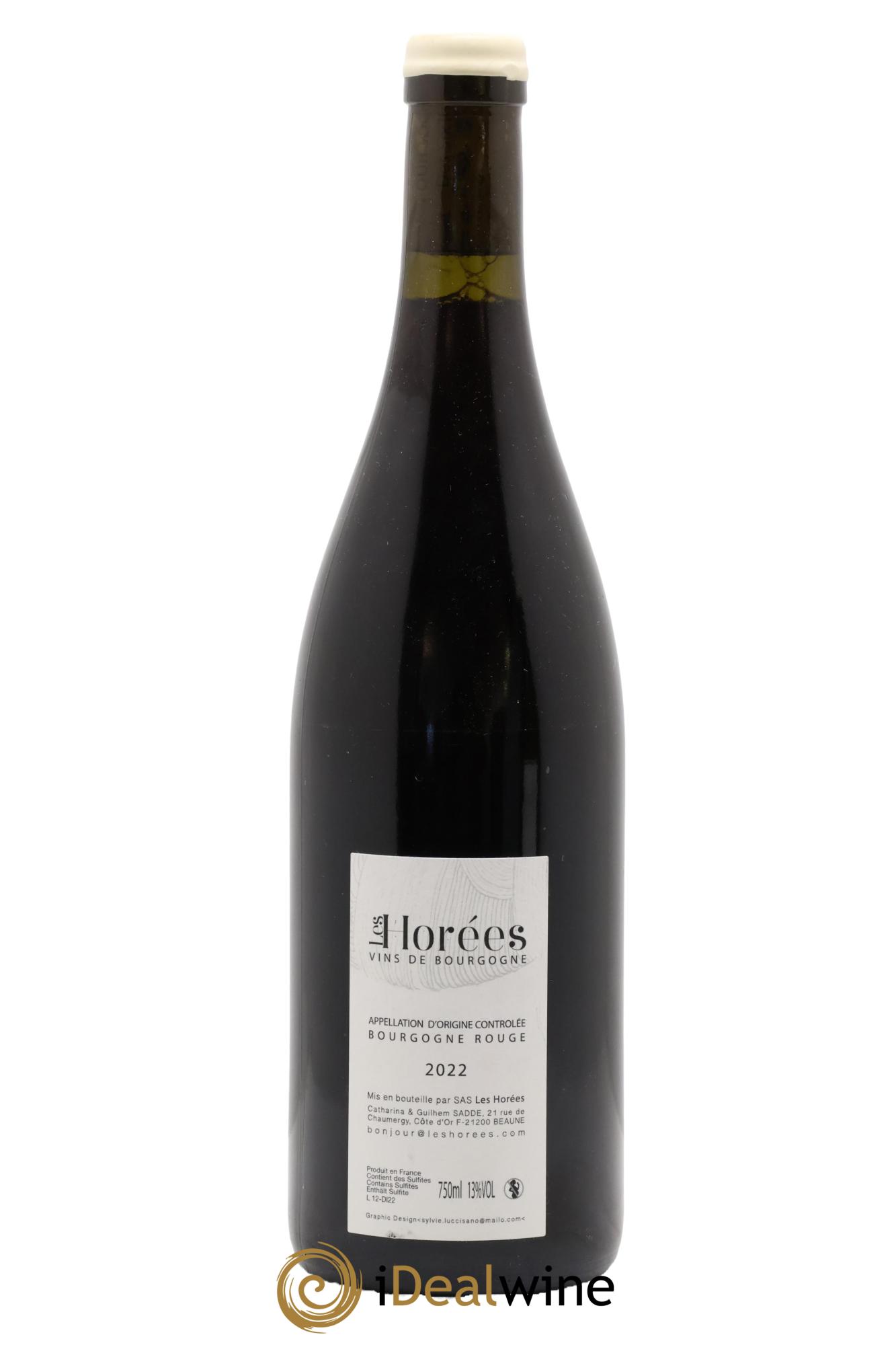 Bourgogne Des Six Ifs Les Horées 2022 - Lot de 1 bouteille - 1