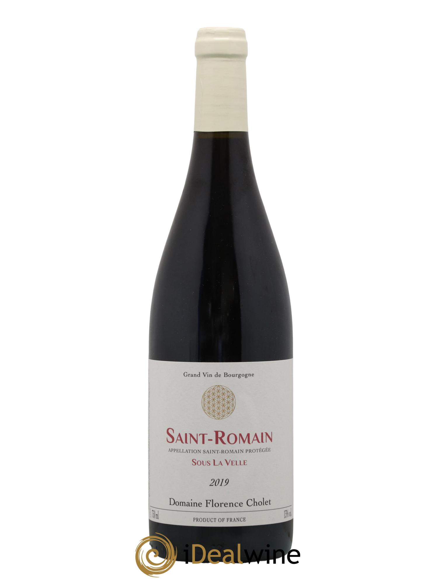 Saint-Romain Sous La Velle Florence Cholet 2019 - Lot de 1 bouteille - 0