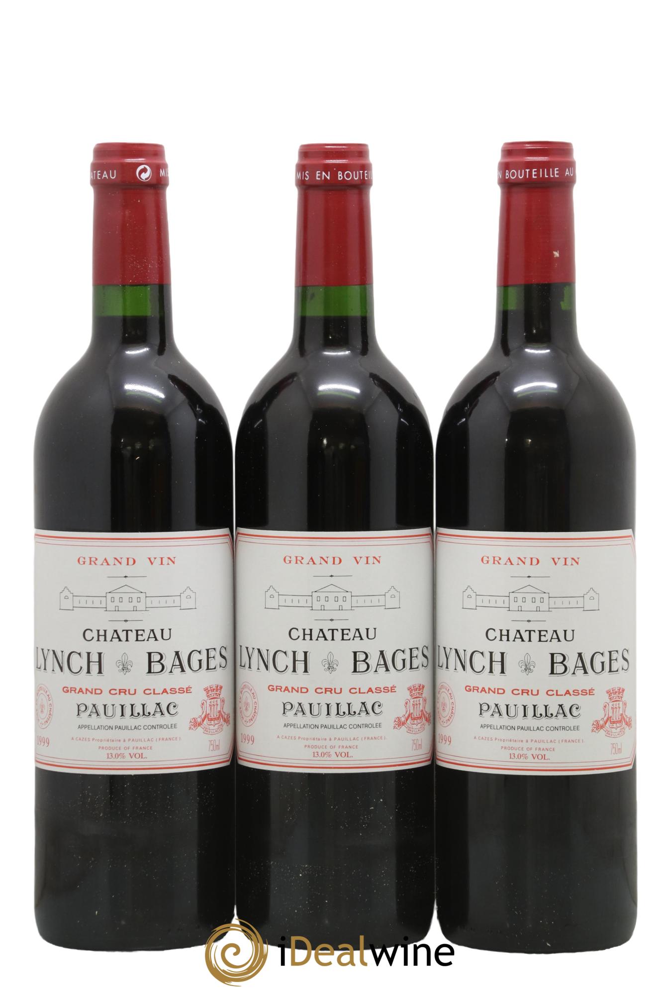 Château Lynch Bages 5ème Grand Cru Classé 1999 - Posten von 12 Flaschen - 4