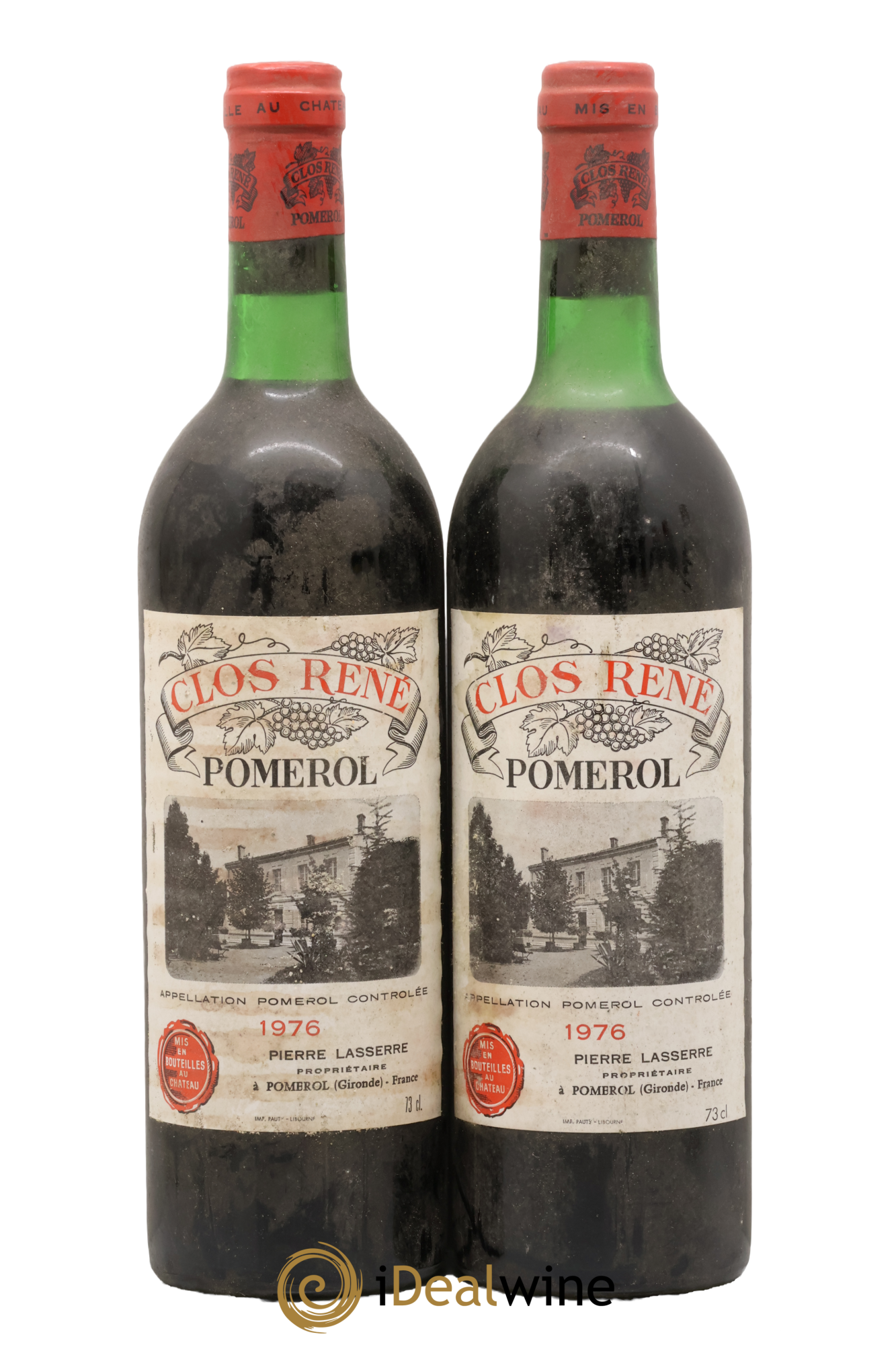 Clos René 1976 - Lot de 2 bouteilles - 0