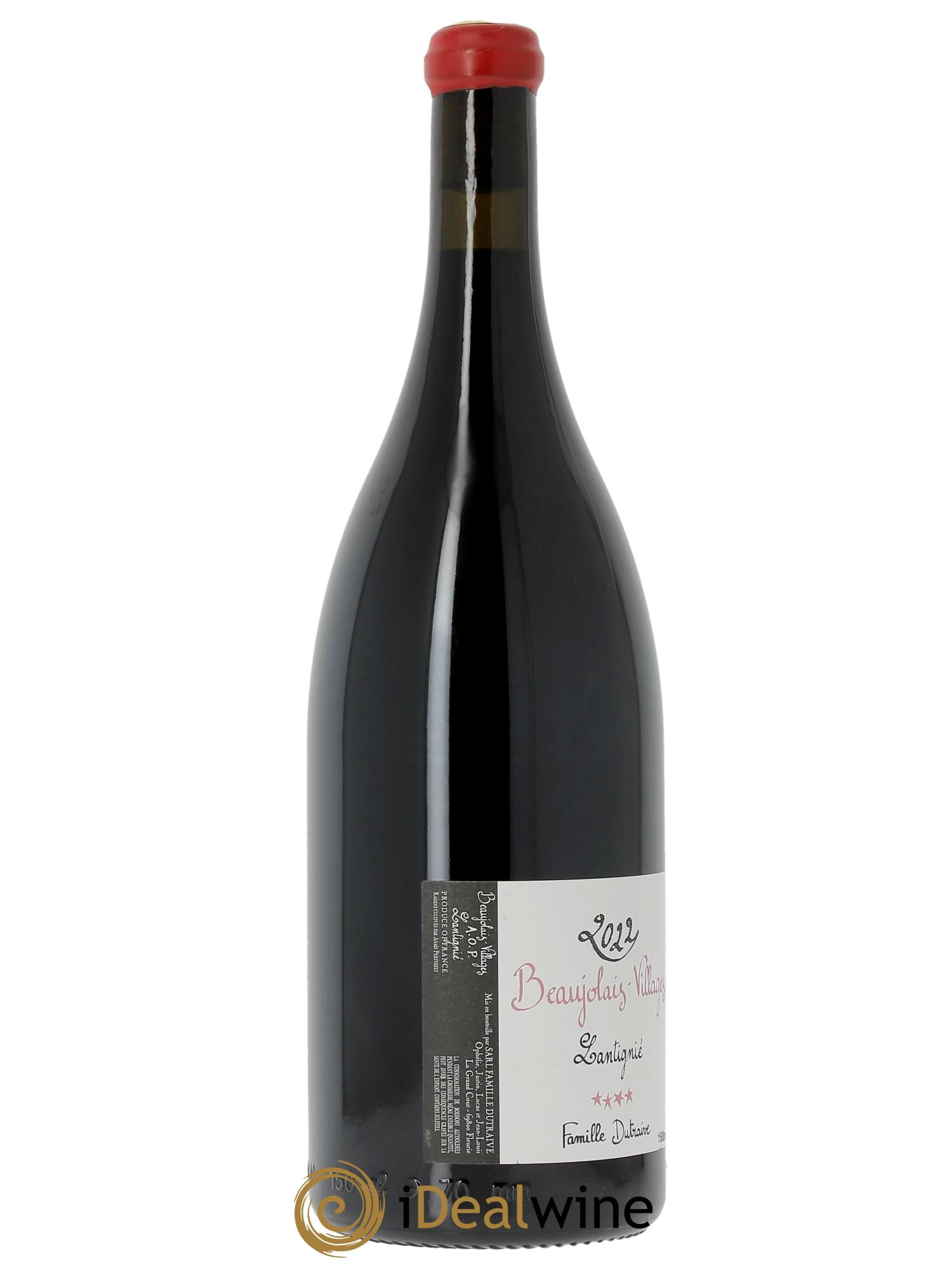 Beaujolais Villages Lantignié Grand'cour (Domaine de la) - Jean-Louis Dutraive  2022 - Lot of 1 magnum - 1