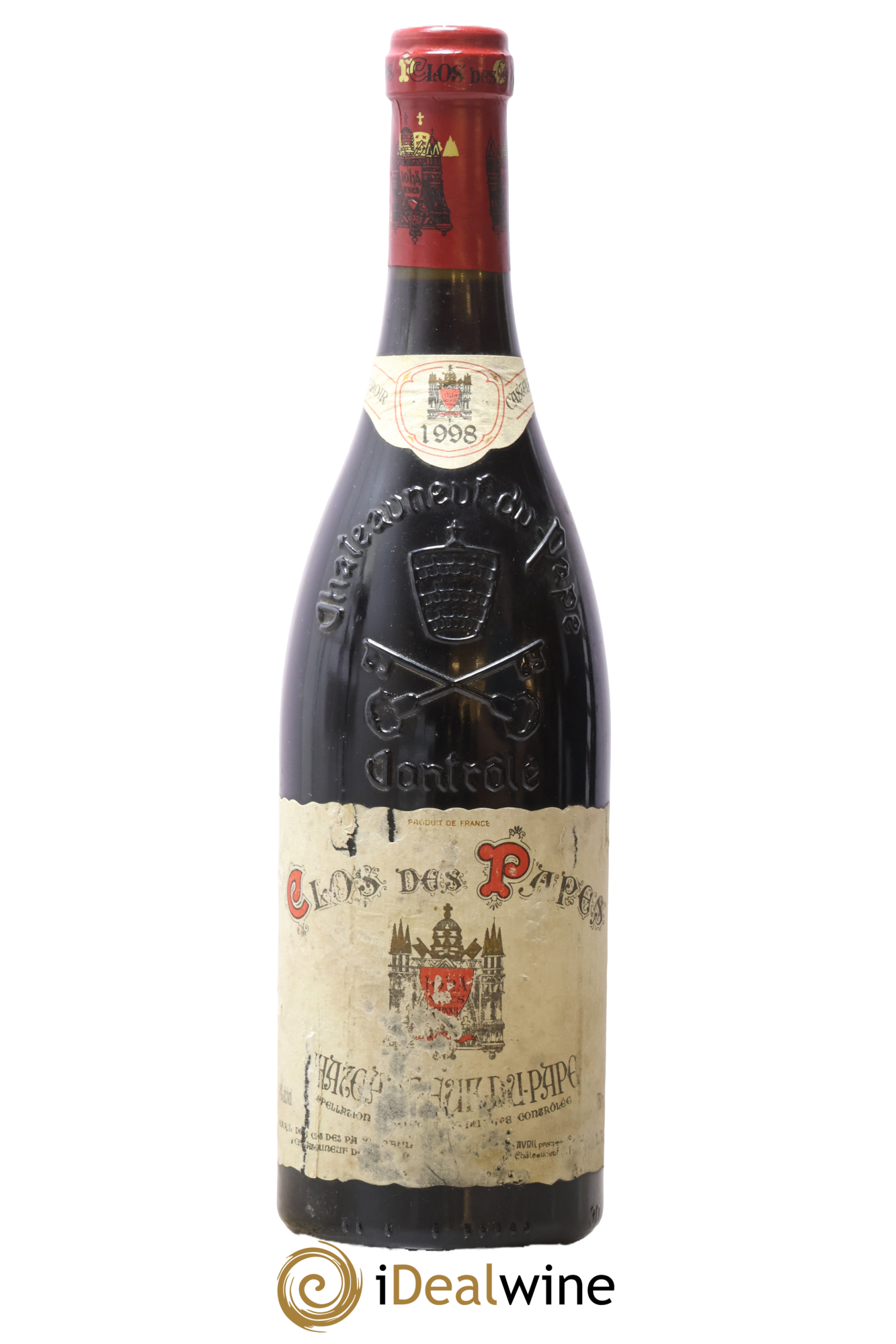 Châteauneuf-du-Pape Clos des Papes - Paul Avril 1998 - Lot de 1 bouteille - 0