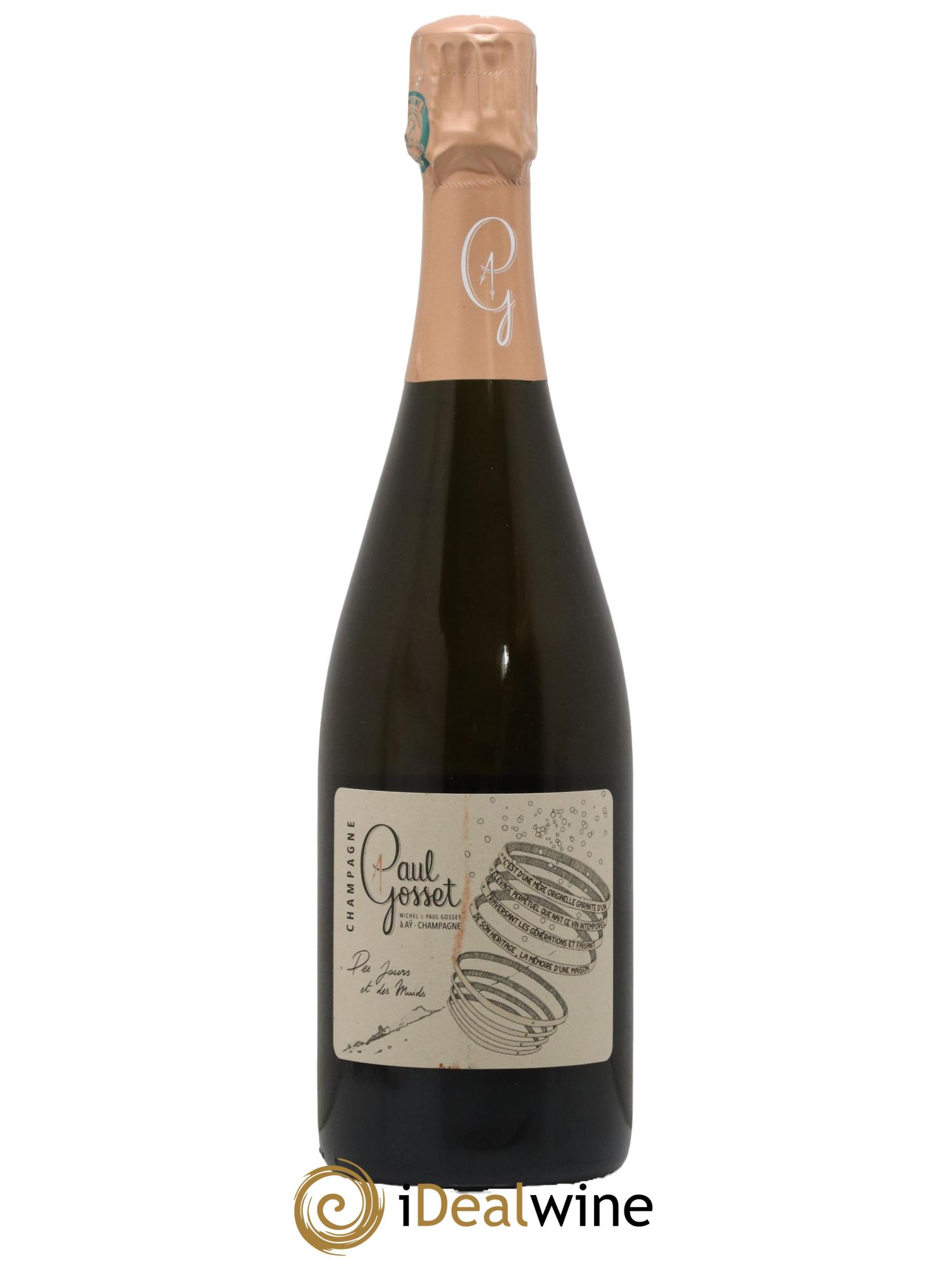 Des Jours et Des Muids Paul Gosset - Lot de 1 bouteille - 0