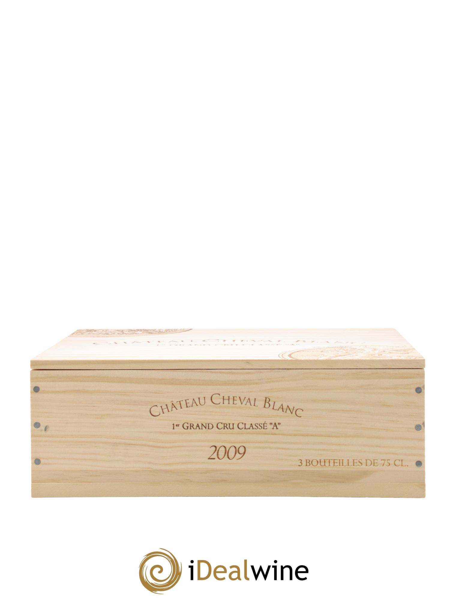 Château Cheval Blanc 1er Grand Cru Classé A 2009 - Lot de 3 bouteilles - 3