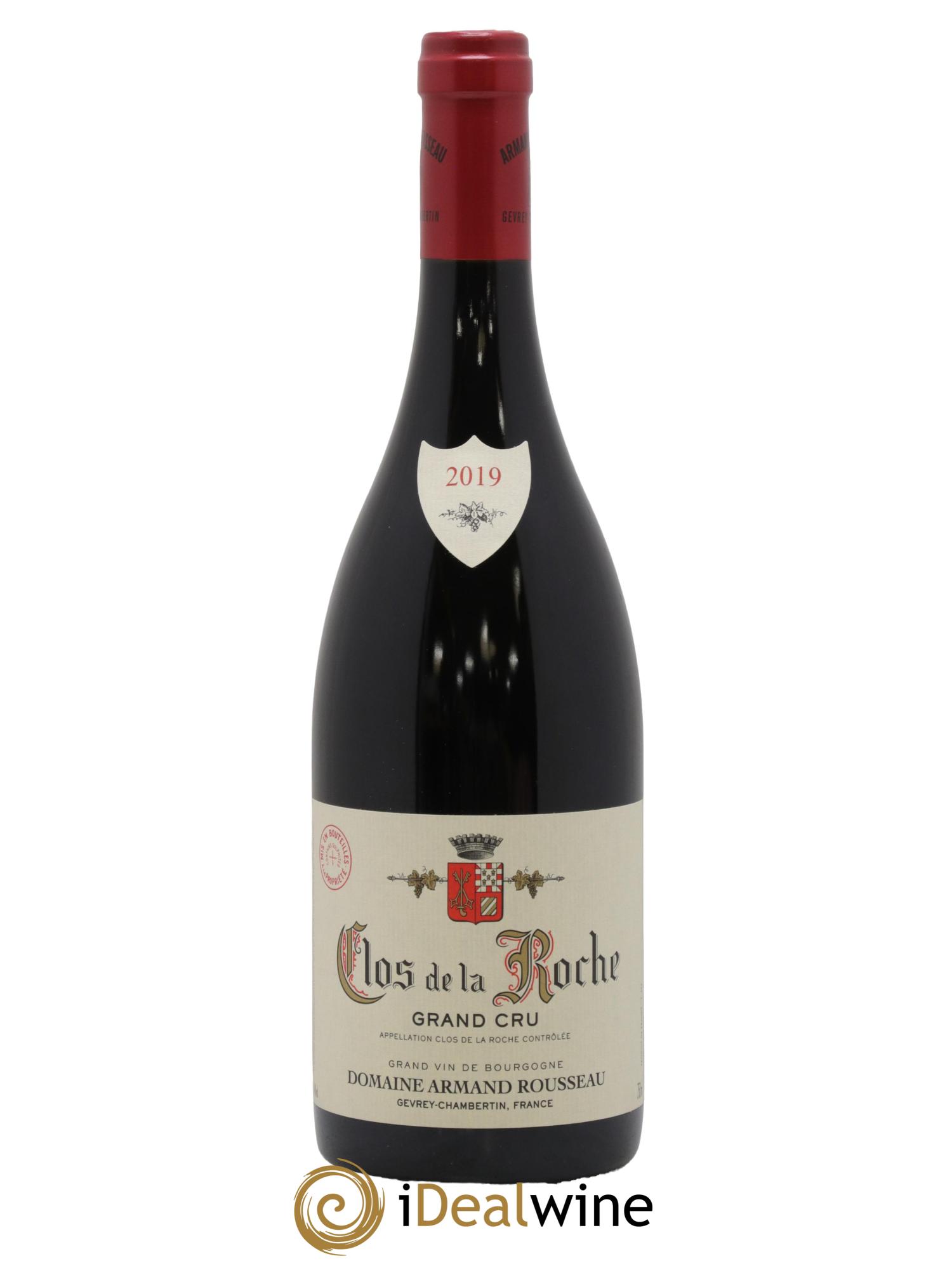 Clos de la Roche Grand Cru Armand Rousseau (Domaine) 2019 - Posten von 1 Flasche - 0