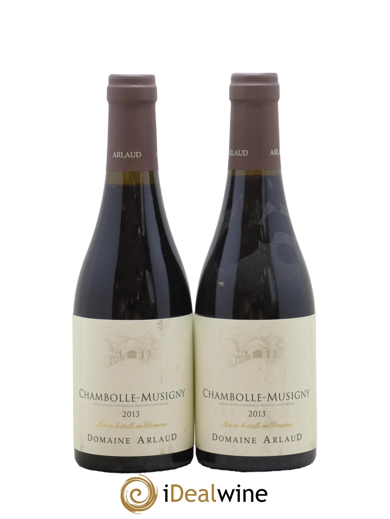 Chambolle-Musigny Arlaud 2013 - Lot de 2 demi bouteilles - 0