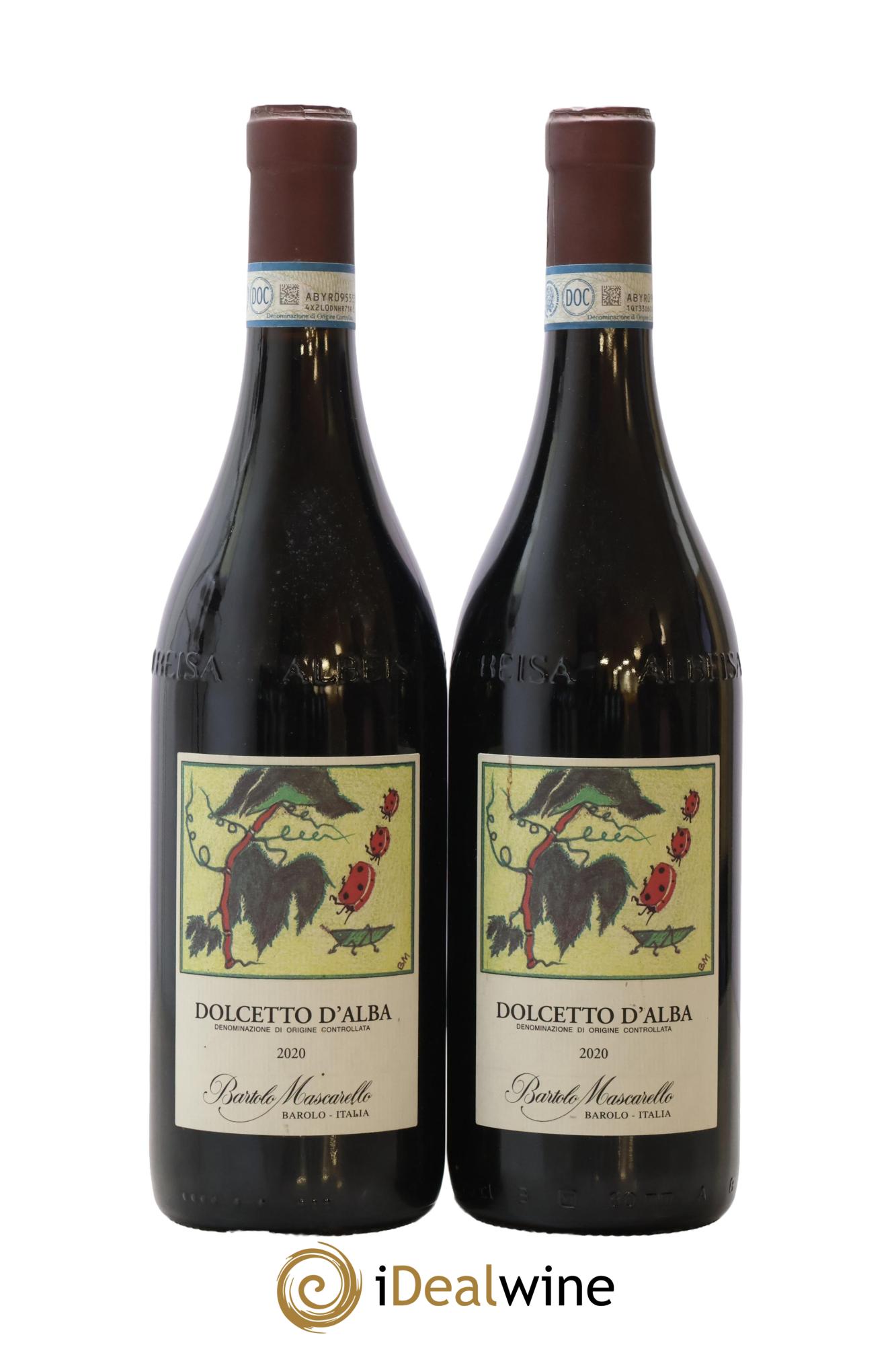 Dolcetto d'Alba Bartolo Mascarello 2020 - Lot de 2 bouteilles - 0