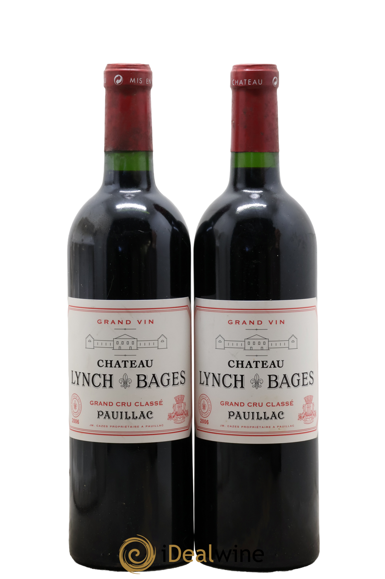 Château Lynch Bages 5ème Grand Cru Classé 2006 - Lot de 2 bouteilles - 0