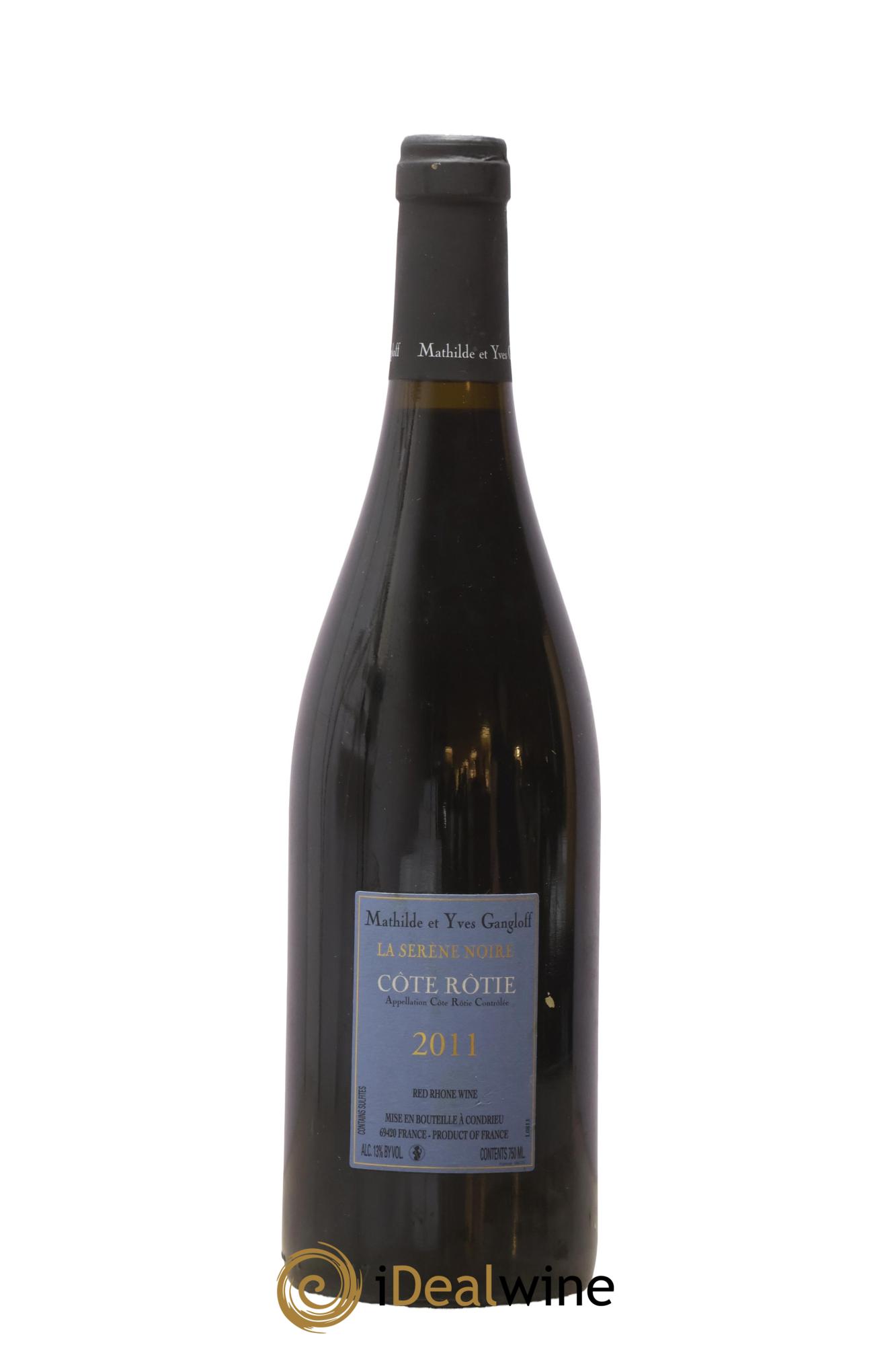Côte-Rôtie La Sereine Noire Gangloff (Domaine) 2011 - Lot de 1 bouteille - 1