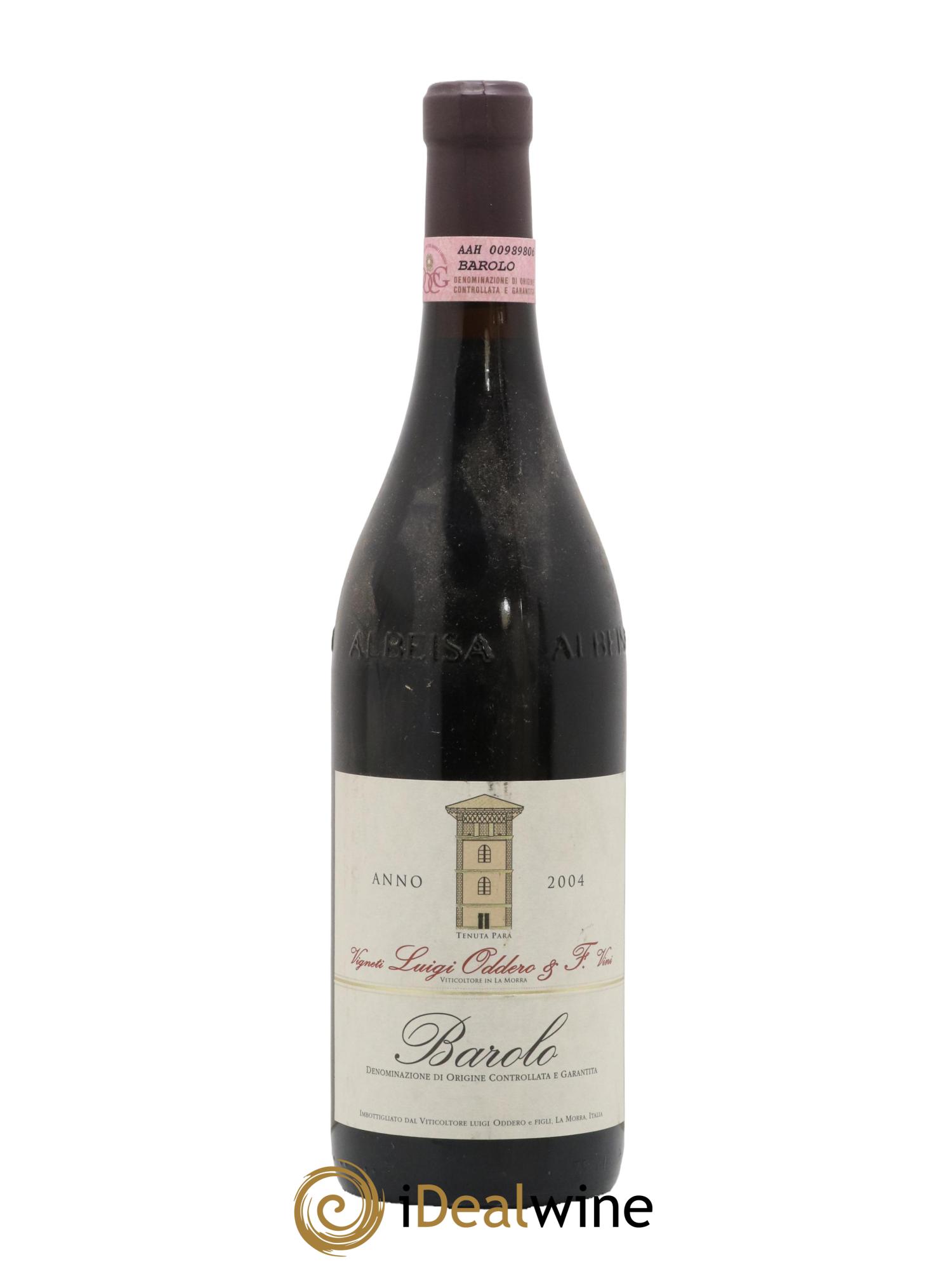 Barolo Luigi Oddero e figli 2004 - Lot de 1 bouteille - 0