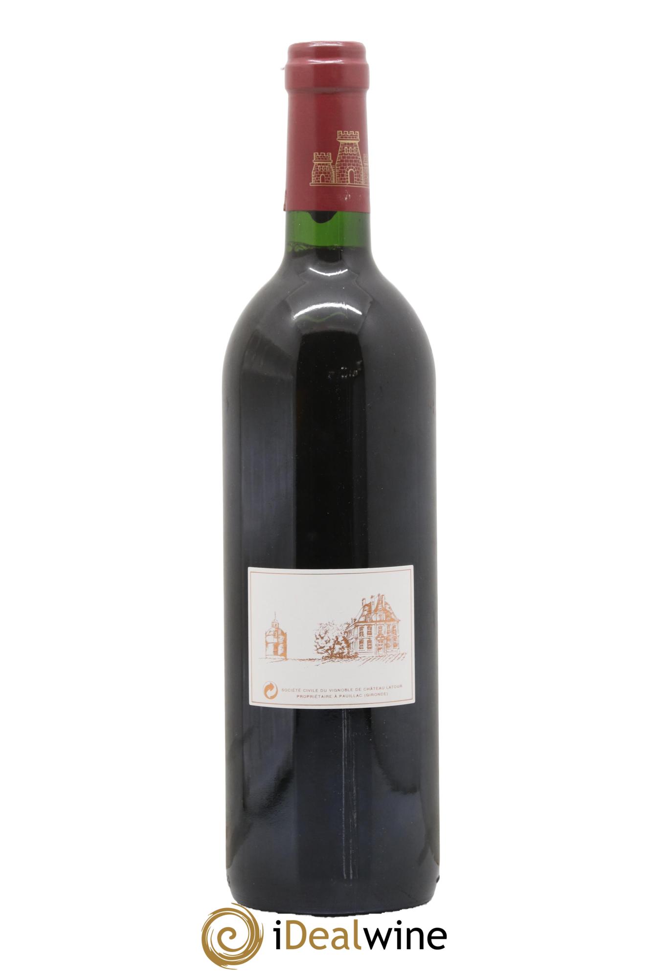 Les Forts de Latour Second Vin 1996 - Posten von 1 Flasche - 1