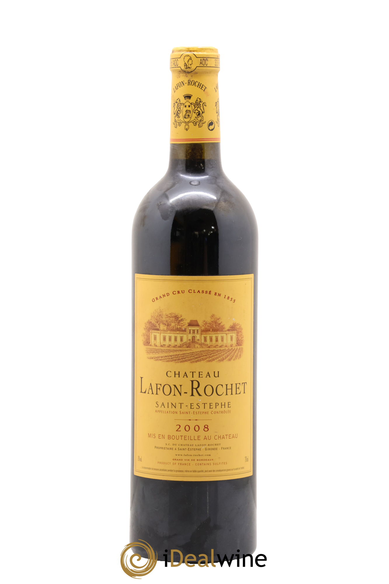 Château Lafon Rochet 4ème Grand Cru Classé 2008 - Lot of 1 bottle - 0