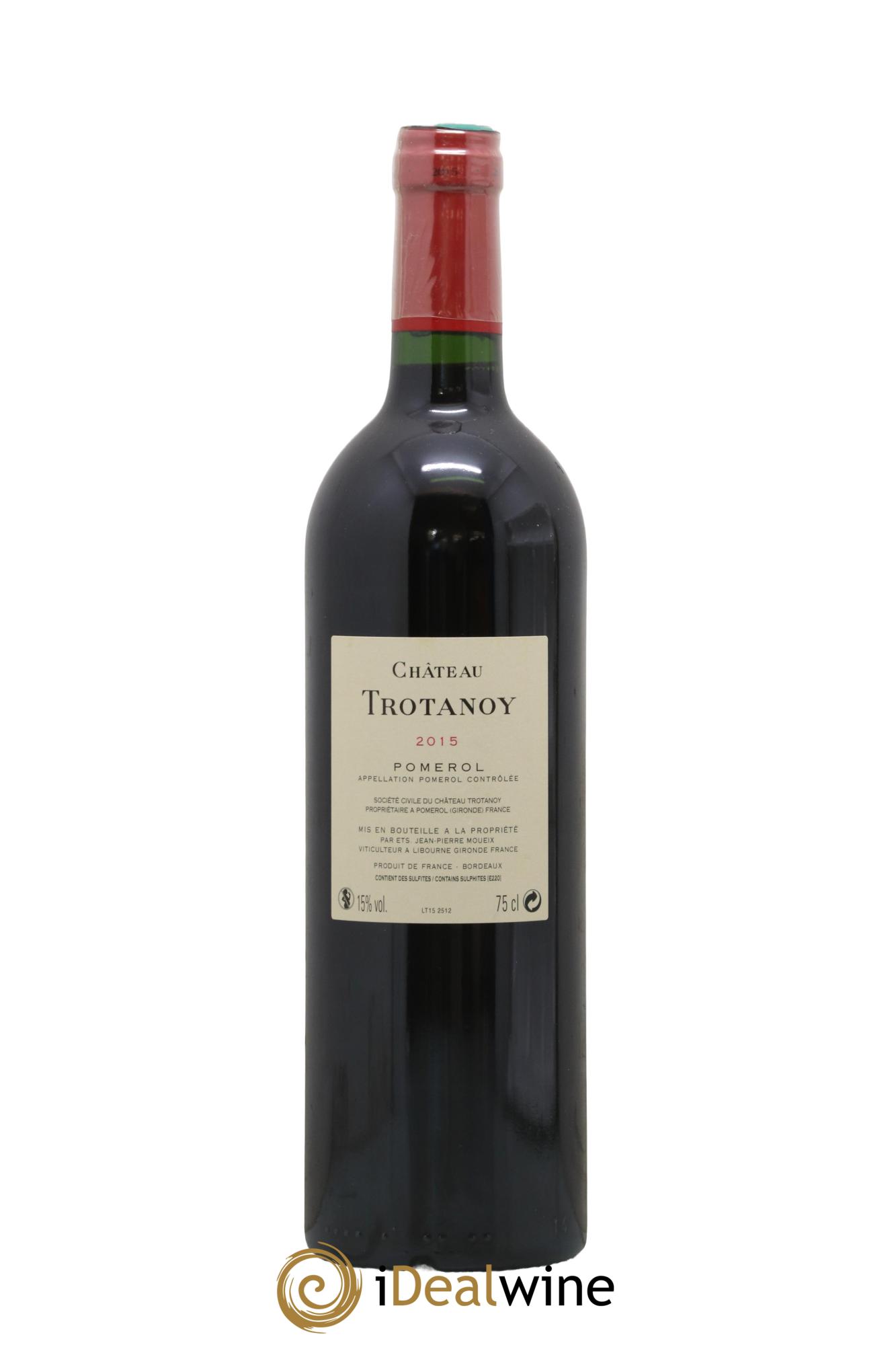 Château Trotanoy  2015 - Lot of 1 bottle - 1
