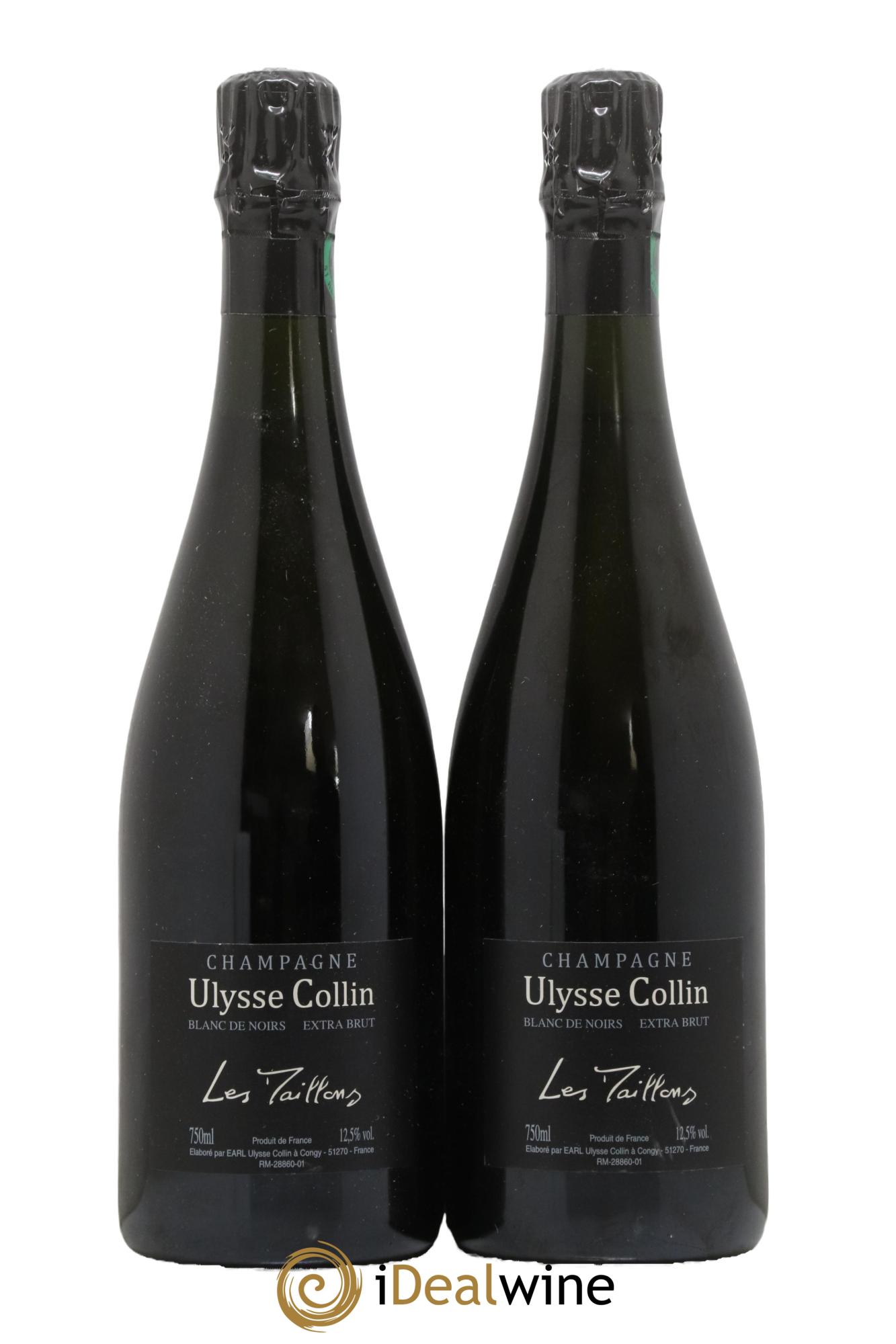 Les Maillons Blanc de Noirs Extra-Brut Ulysse Collin 2015 - Lot de 2 bouteilles - 0