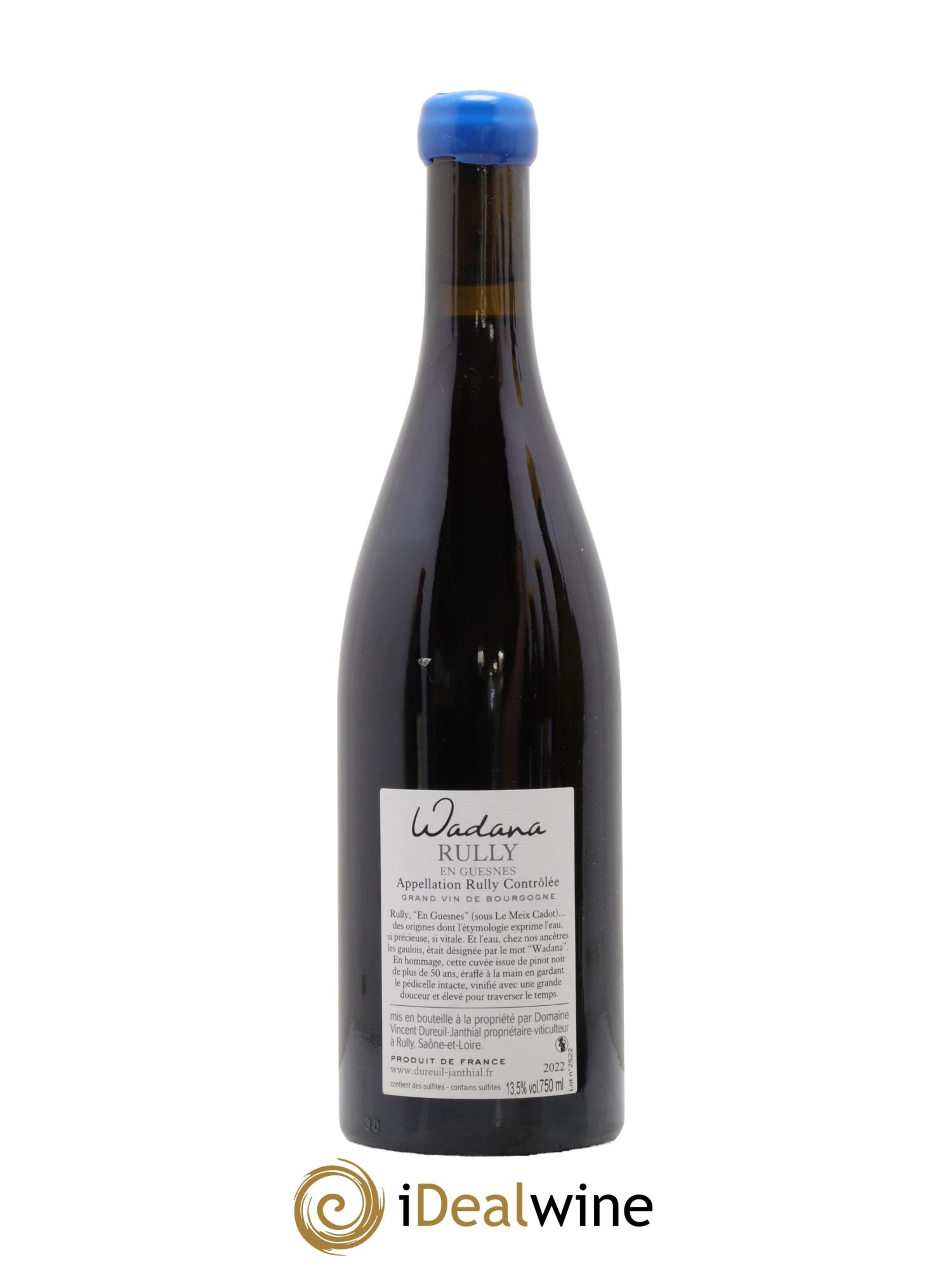 Rully En Guesnes Wadana Vincent Dureuil-Janthial 2022 - Posten von 1 Flasche - 1