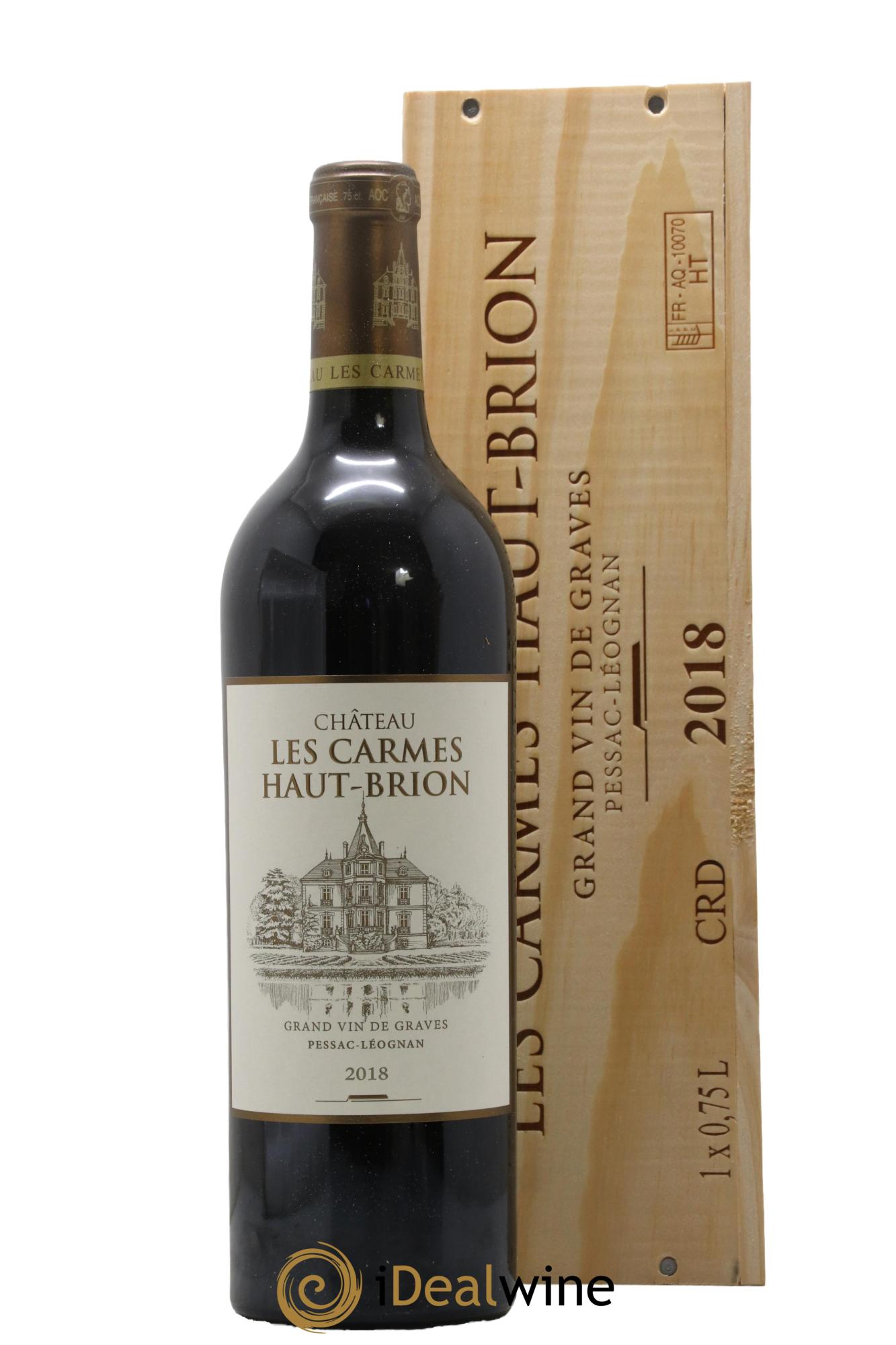 Château Les Carmes Haut-Brion 2018 - Lotto di 1 bottiglia - 0