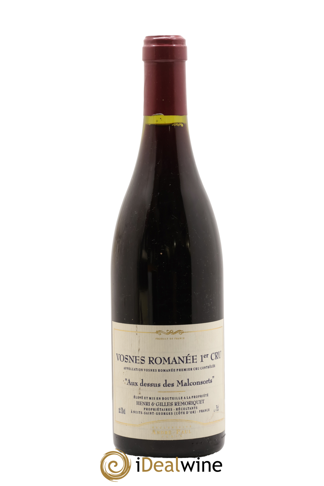 Vosne-Romanée 1er Cru Au Dessus des Malconsorts Gilles Remoriquet 2006 - Lot of 1 bottle - 0