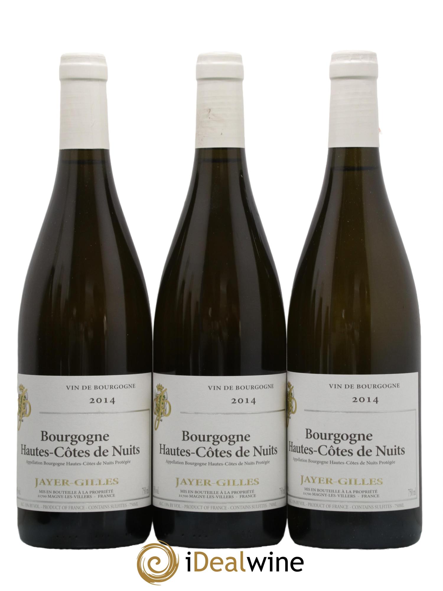 Hautes-Côtes de Nuits Hoffmann-Jayer (anciennement Jayer-Gilles)  2014 - Lot of 6 bottles - 1