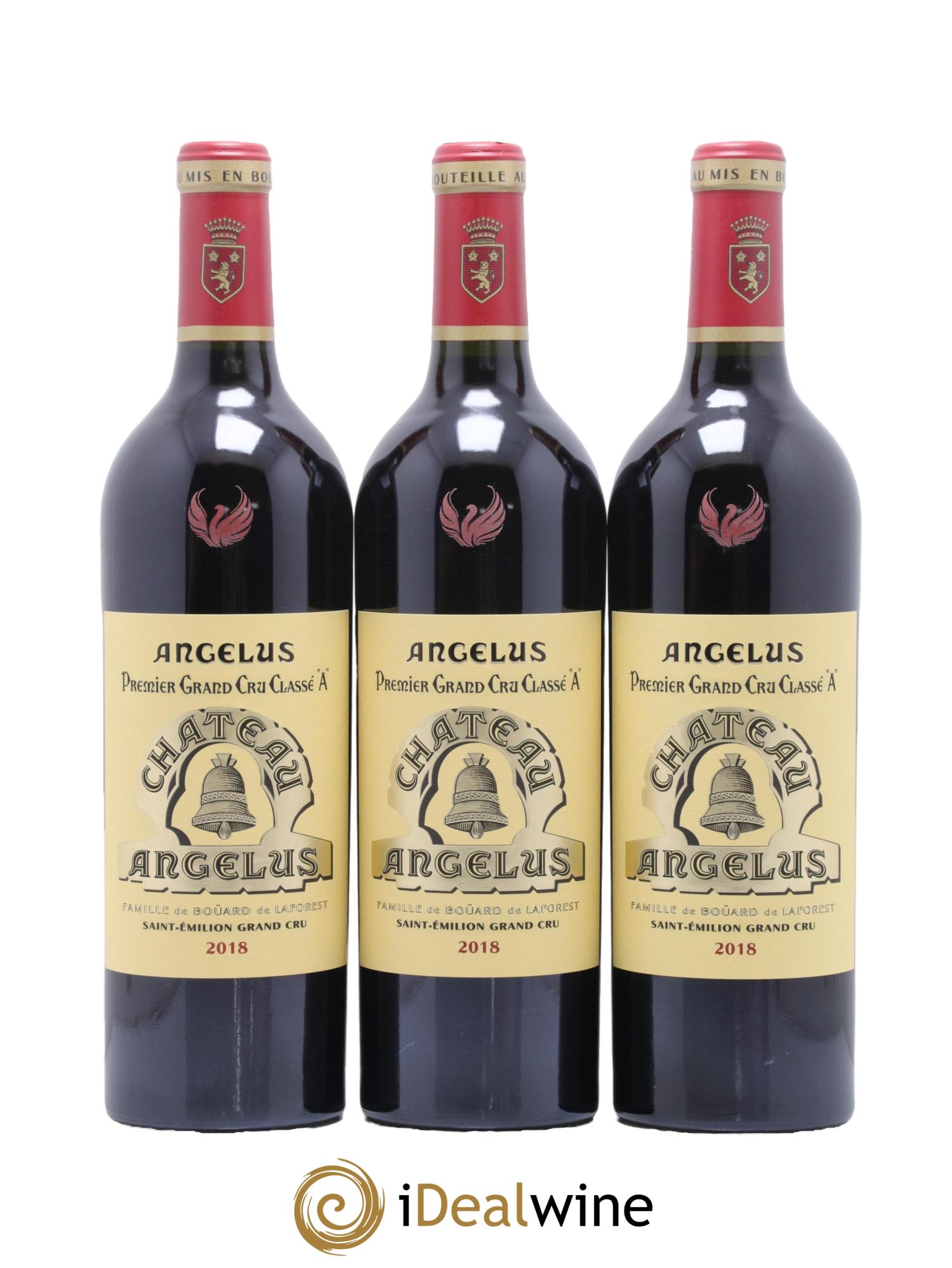 Château Angélus 1er Grand Cru Classé A 2018 - Lot de 6 bouteilles - 3