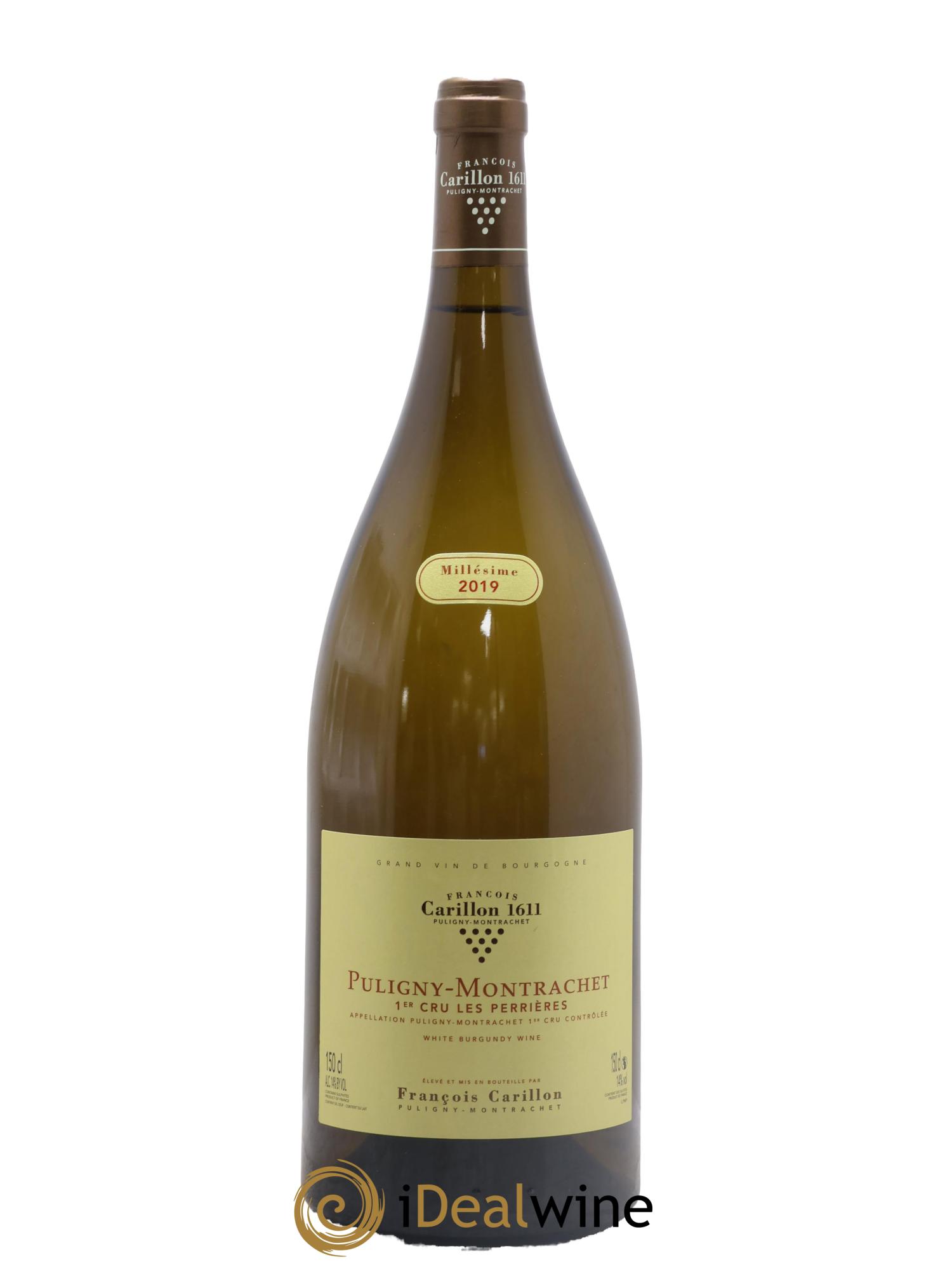 Puligny-Montrachet 1er Cru Les Perrières François Carillon 2019 - Lot de 1 magnum - 0