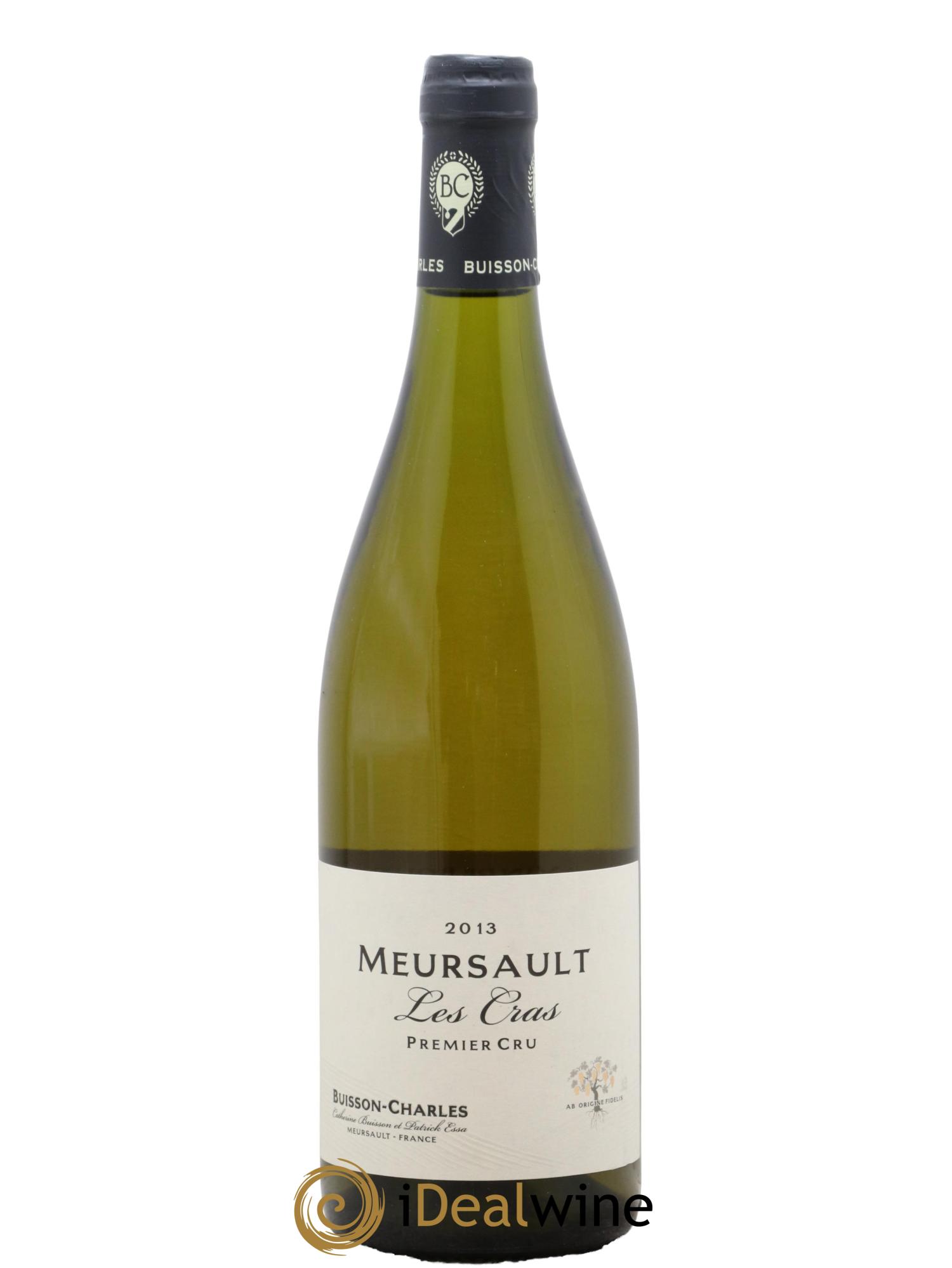 Meursault 1er Cru Les Cras Buisson-Charles (Domaine) 2013 - Lot of 1 bottle - 0