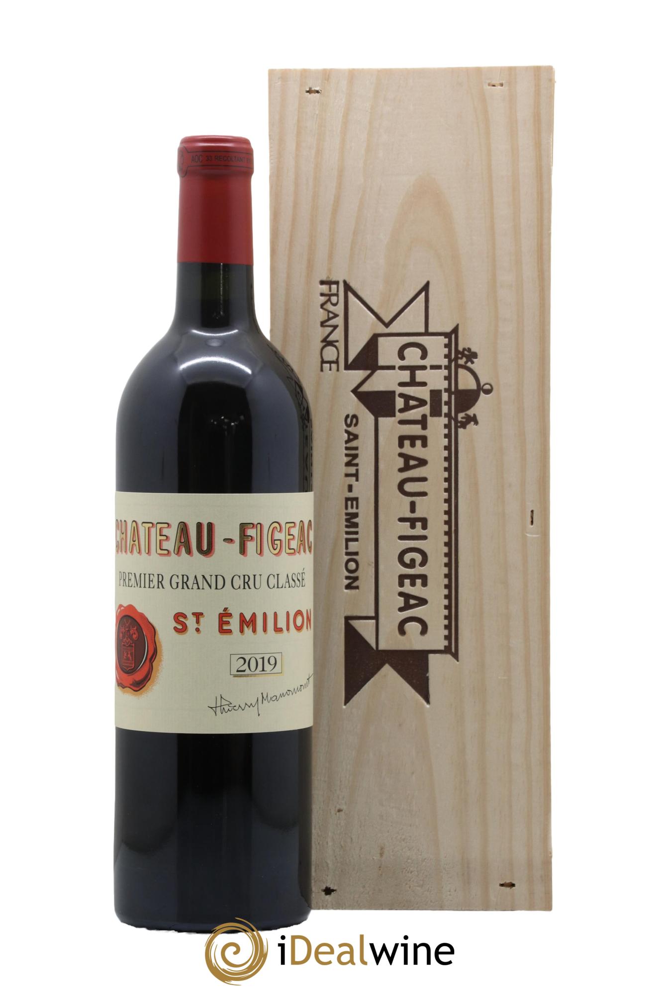 Château Figeac 1er Grand Cru Classé A 2019 - Lot of 1 bottle - 1