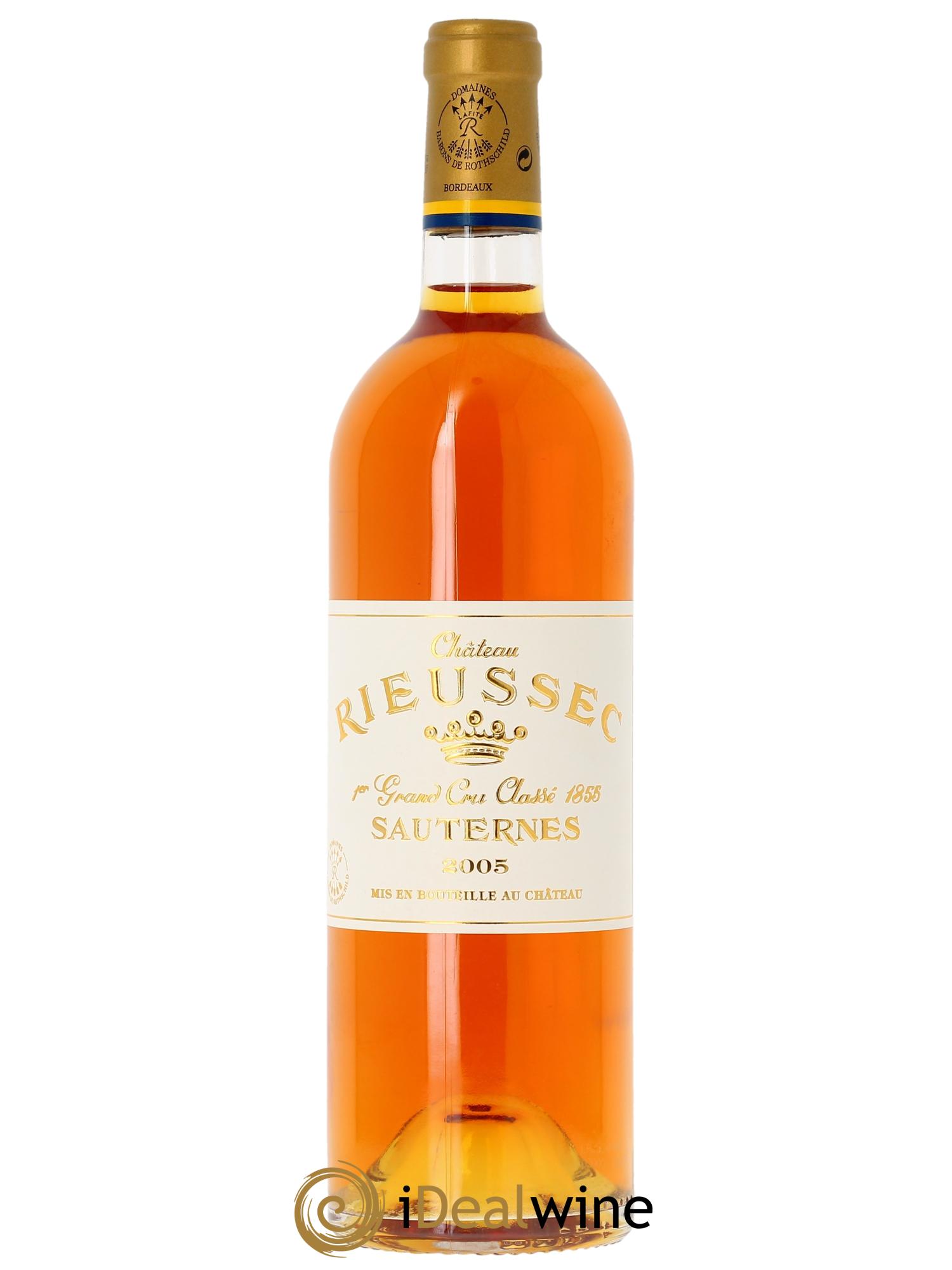 Château Rieussec 1er Grand Cru Classé 2005 - Posten von 1 Flasche - 0